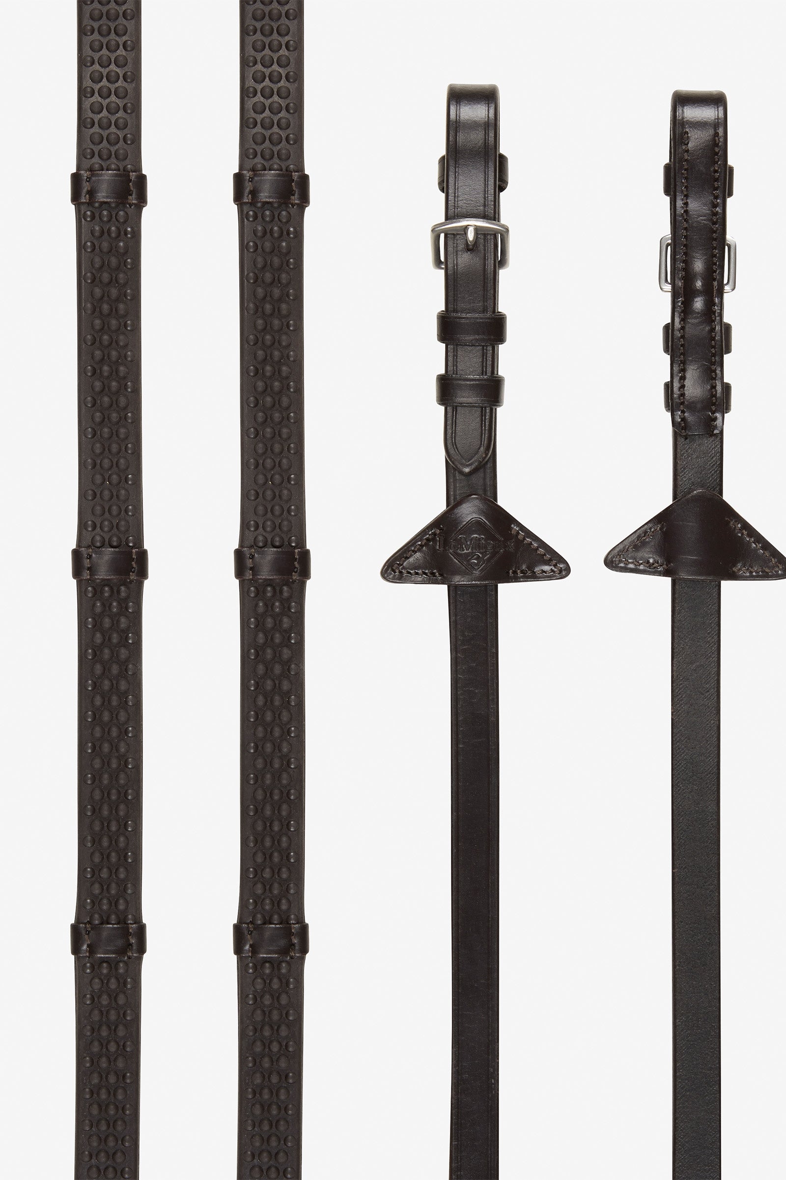 LeMieux Eventa mjuka gummityglar med stoppar Träns & Tyglar