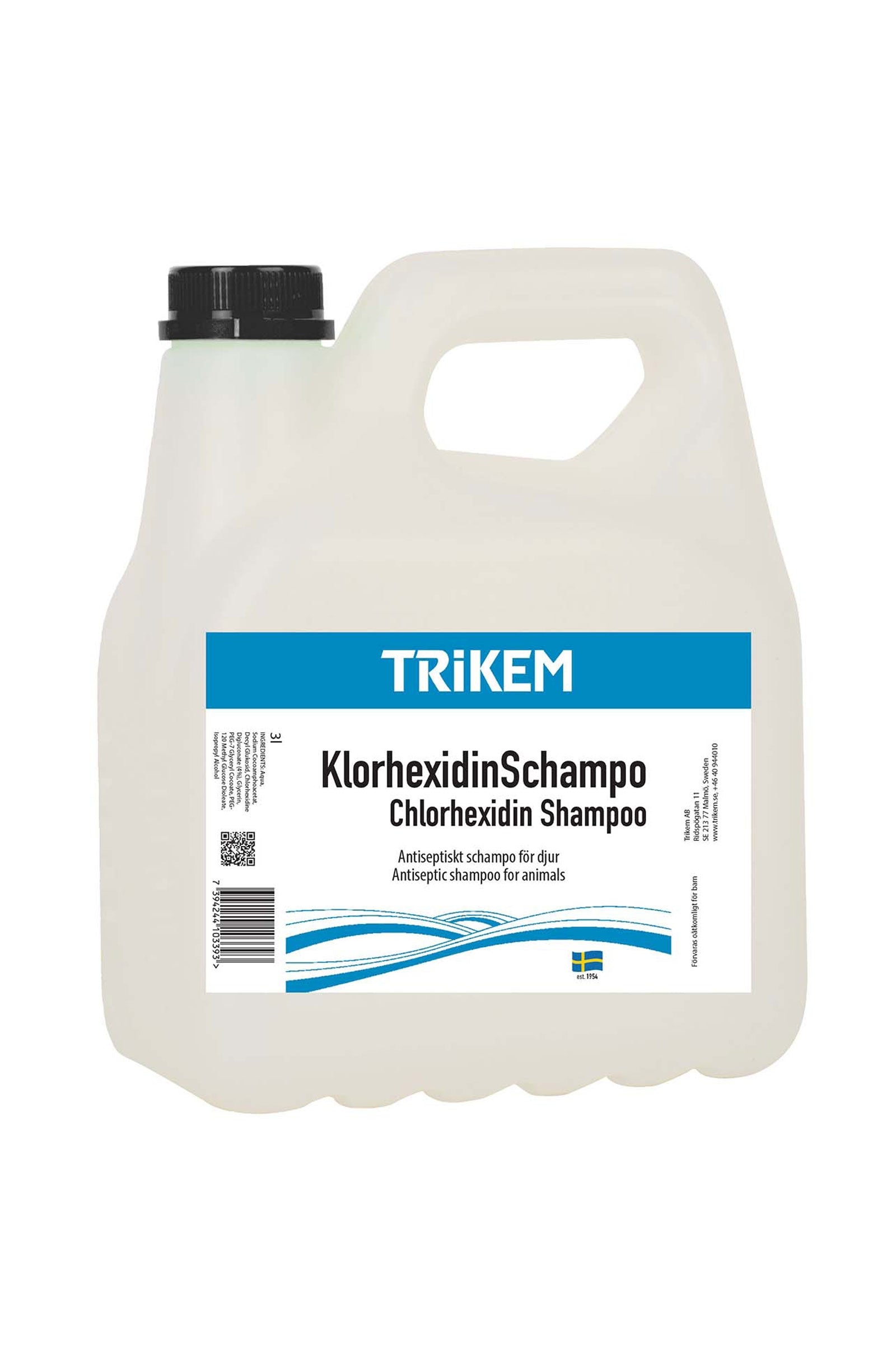 Trikem Sport Trikem Chlorhexidin Shampoo, 3000 ml Horse Health Care