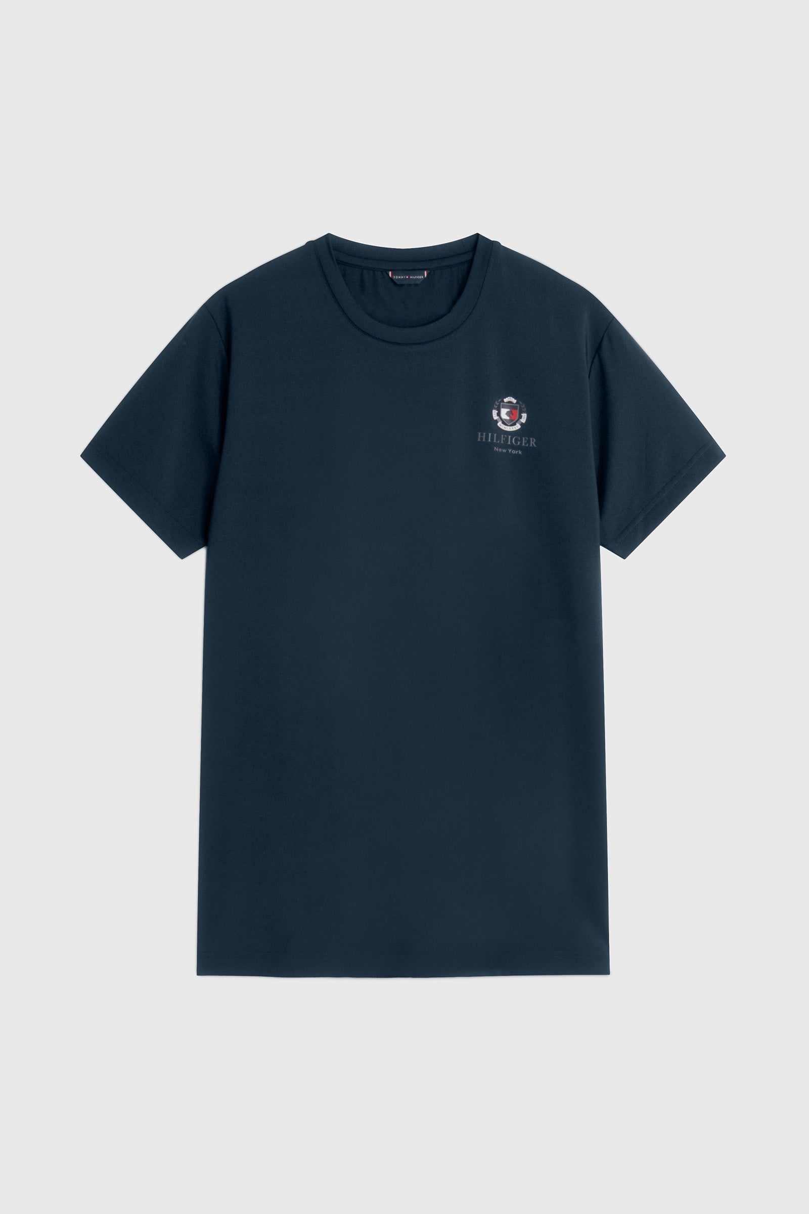 Tommy Hilfiger Equestrian Performance Crest herr t-shirt med tryck Damridkläder