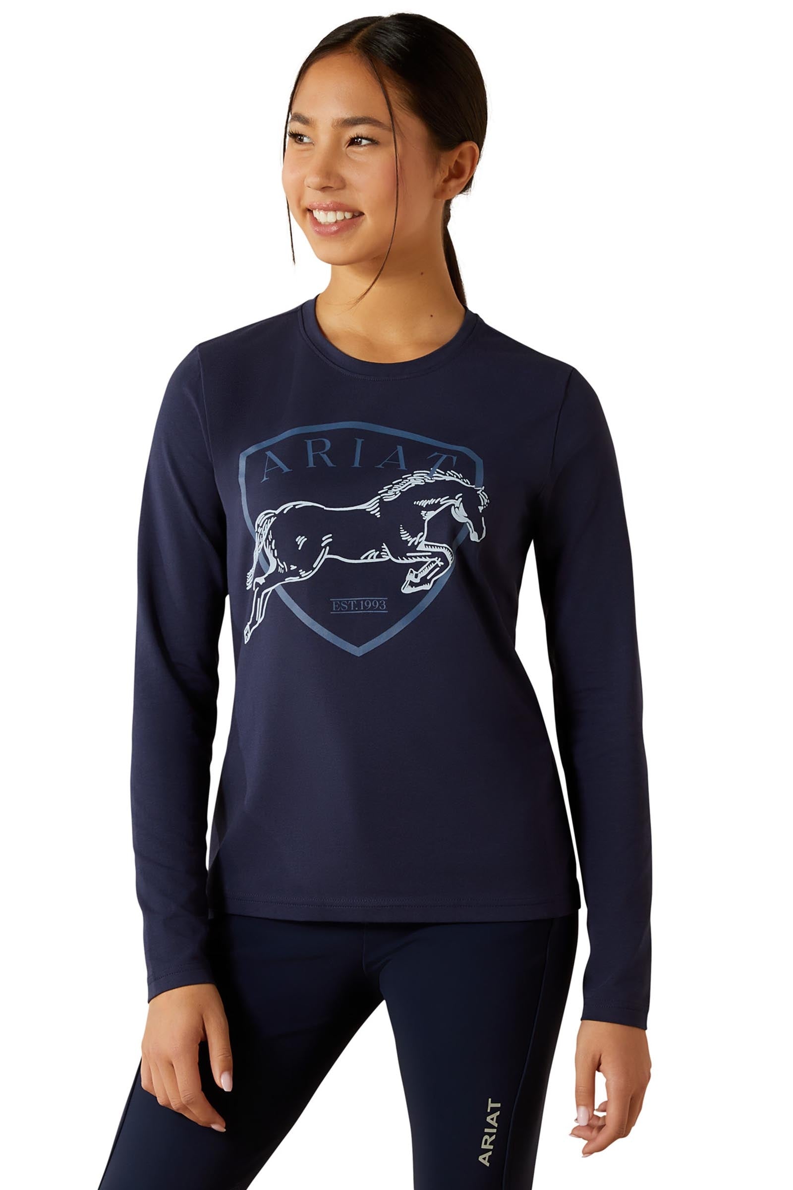 Ariat Liberty Jump långärmad skjorta för barn Barnridkläder