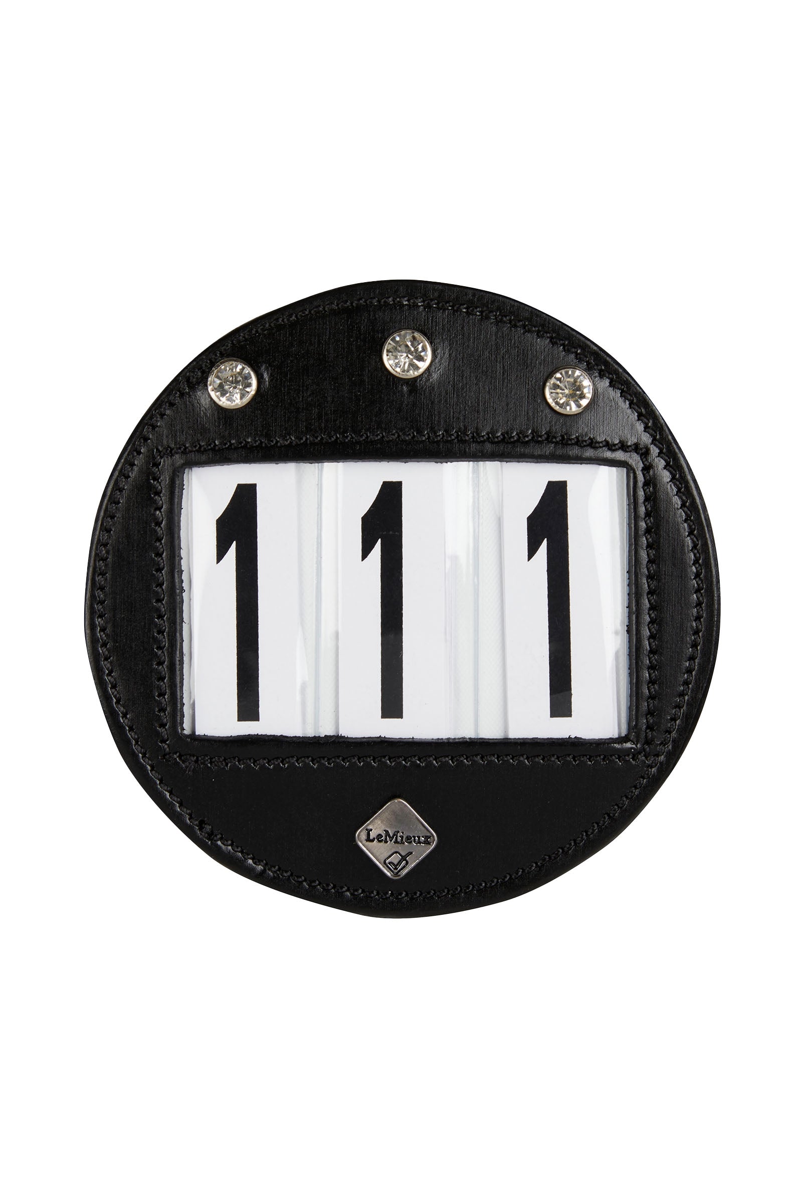LeMieux Bridle Number Holder Diamante (1 piece) Bridles & Reins