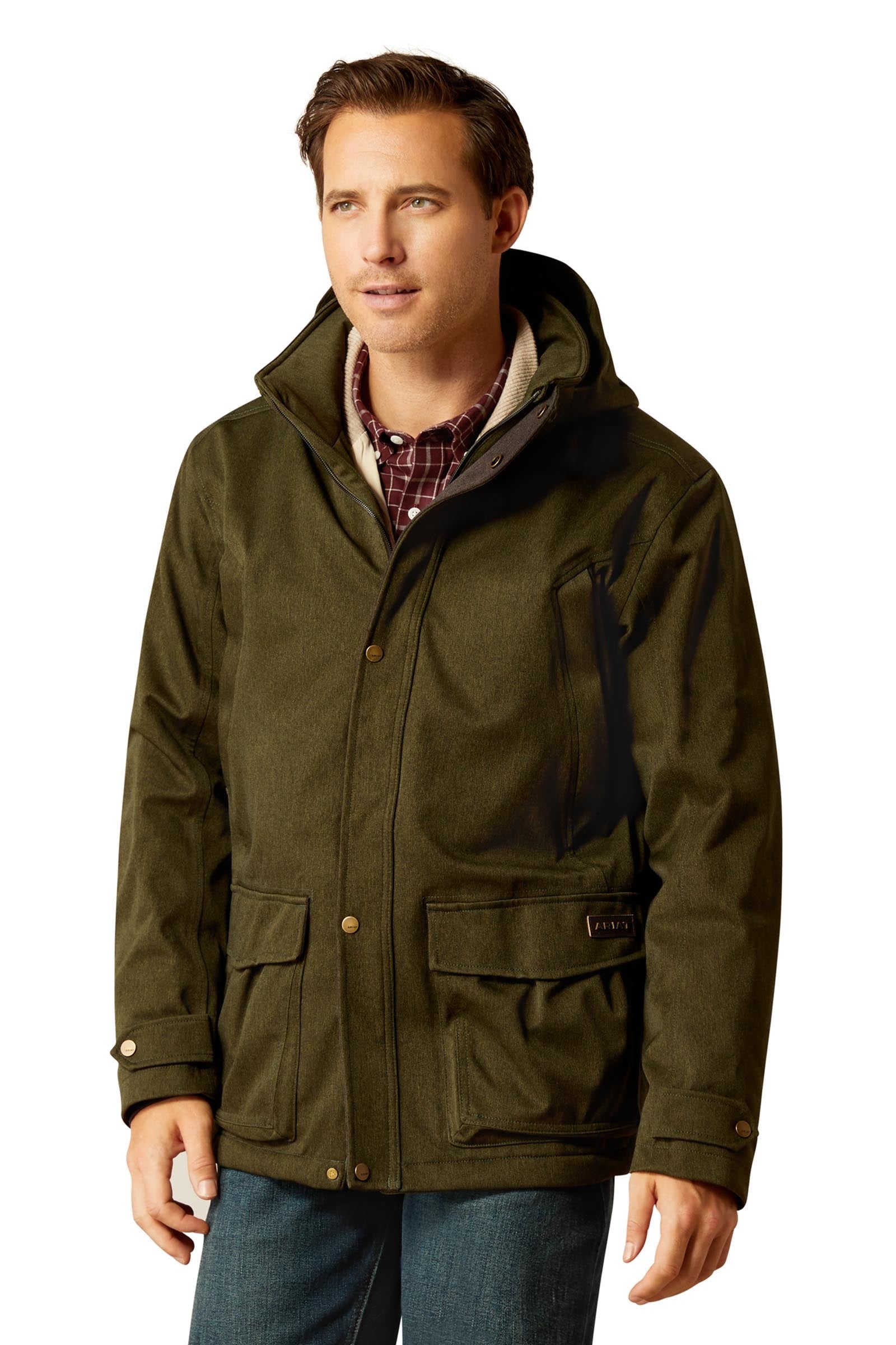 Ariat Rhodium Waterproof Vattentät isolerad parka för herr Herridkläder