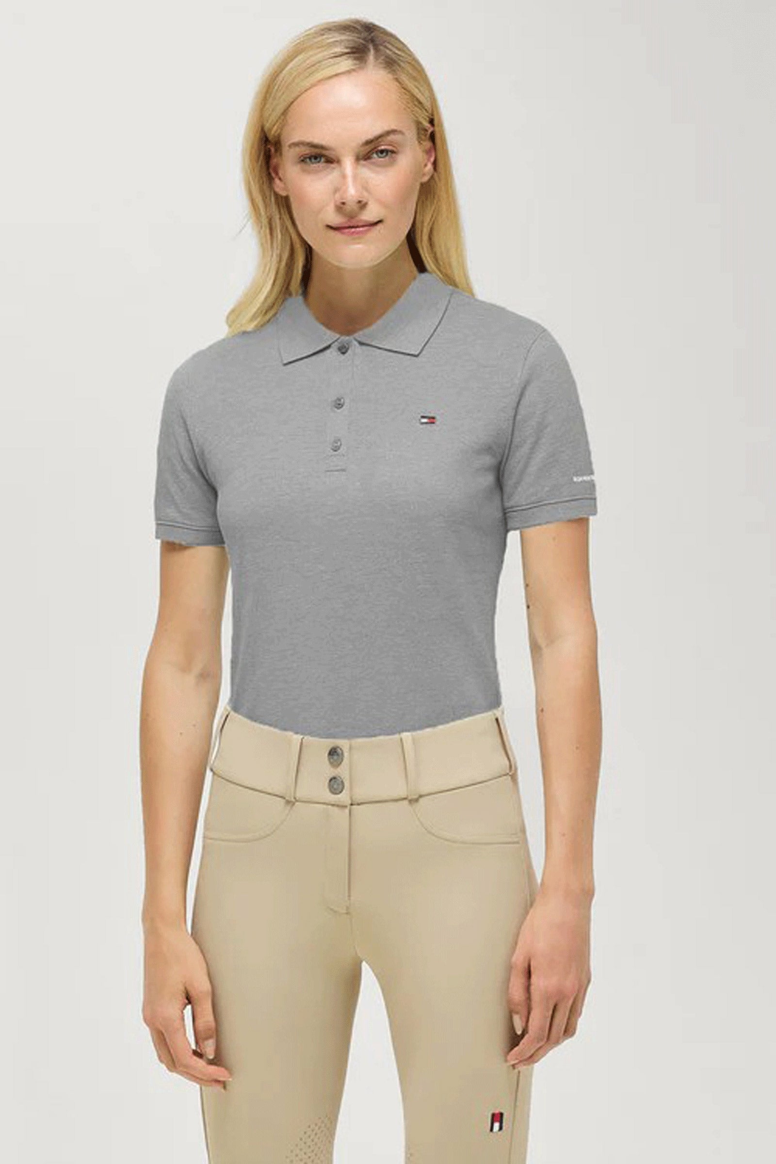 Tommy Hilfiger Equestrian dam pikétröja Damridkläder