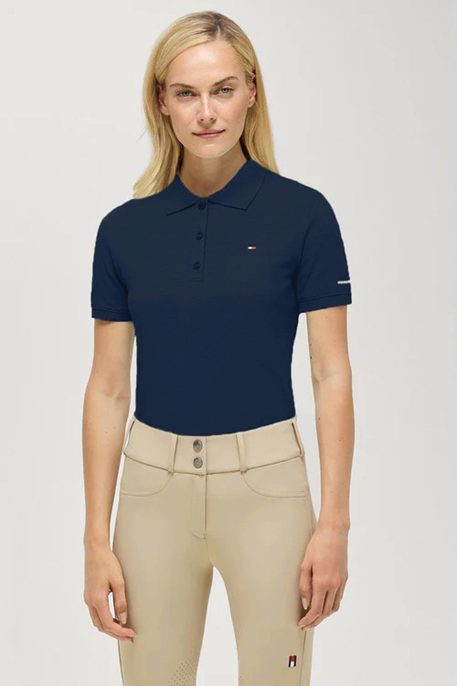 Tommy Hilfiger Equestrian dam pikétröja Damridkläder