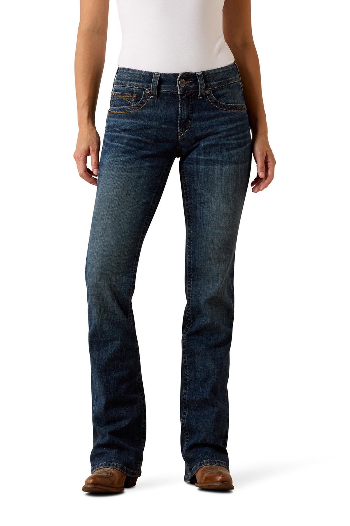 Ariat Dam Luisa Boot Cut-jeans med normal midja Womens Breeches