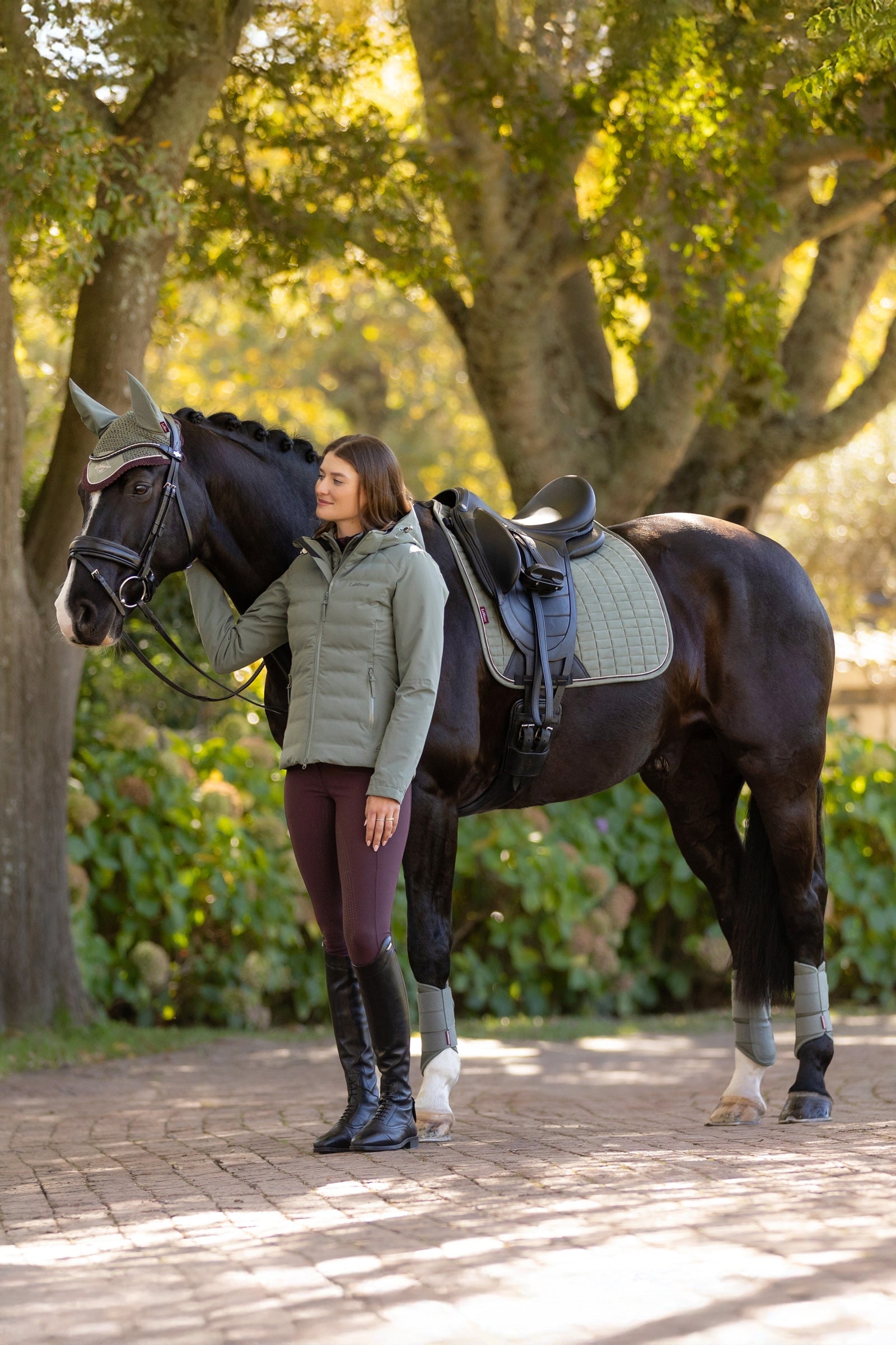 LeMieux Suede Square Dressage Saddle Pad Saddle Pads