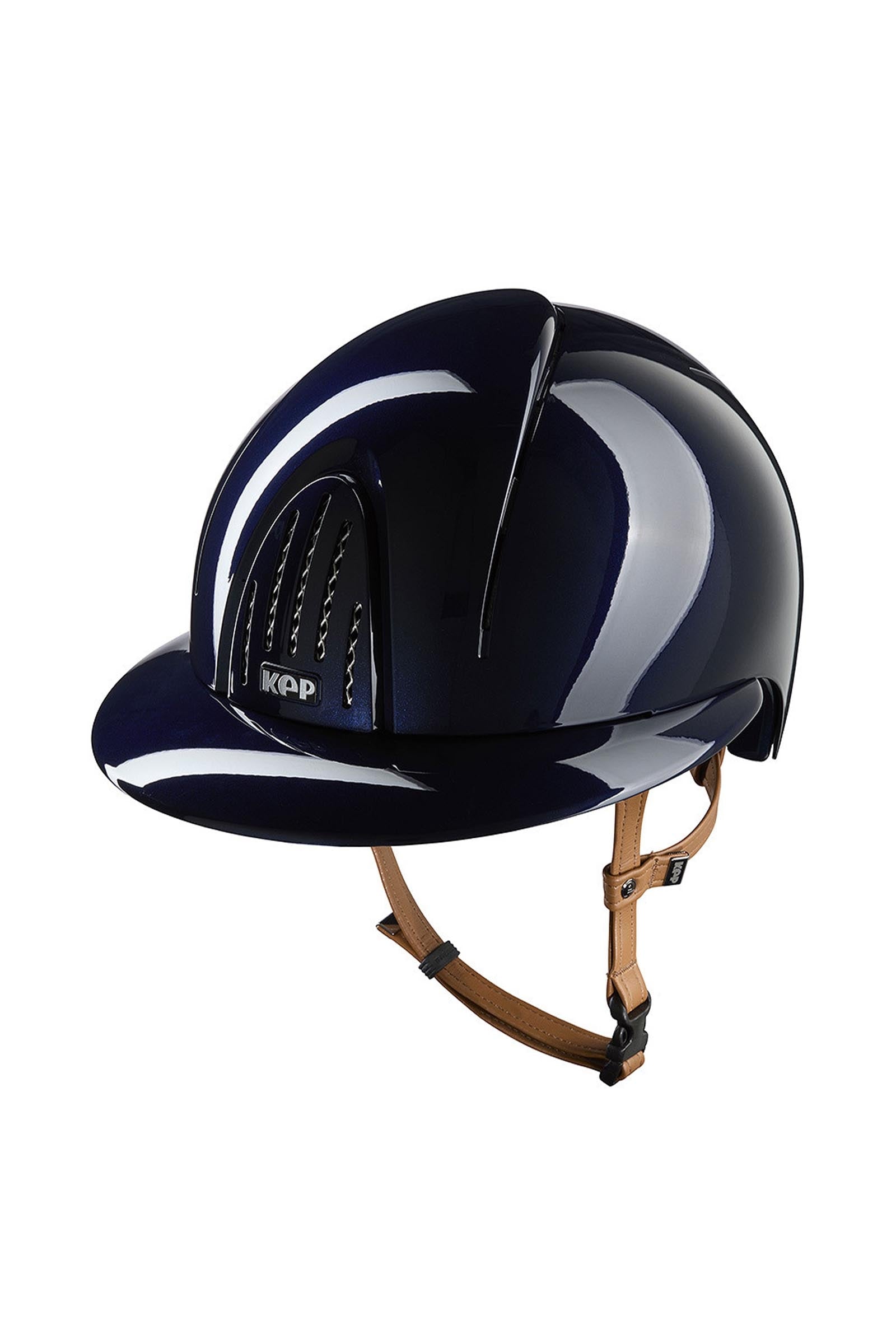 KEP Helmets KEP NOVA ABS Metal Polish/Beige Polo Riding Helmet Ridhjälmar & Säkerhetsvästar