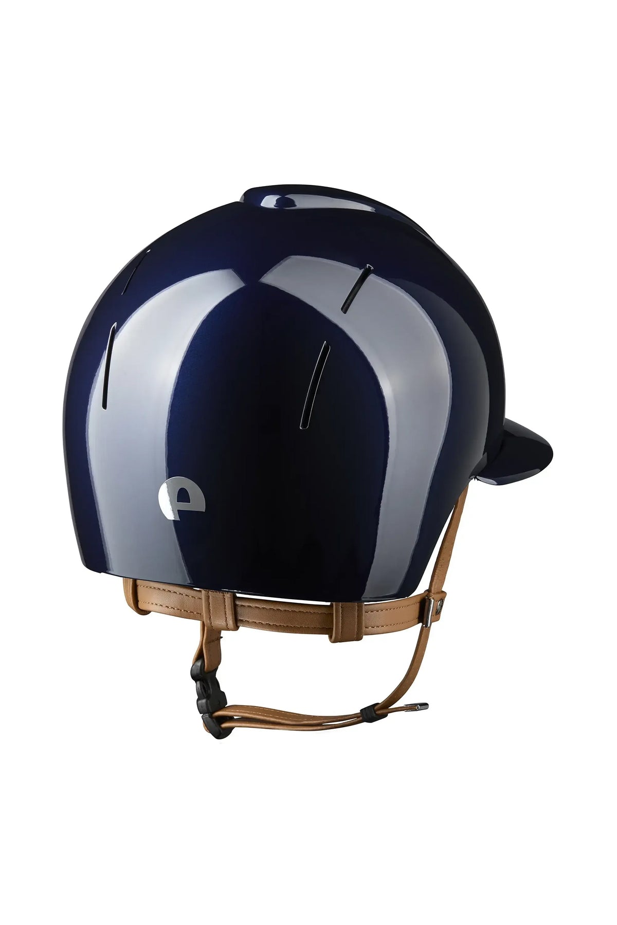 KEP Helmets KEP NOVA ABS Metal Polish/Beige Polo Riding Helmet Safety Equipment