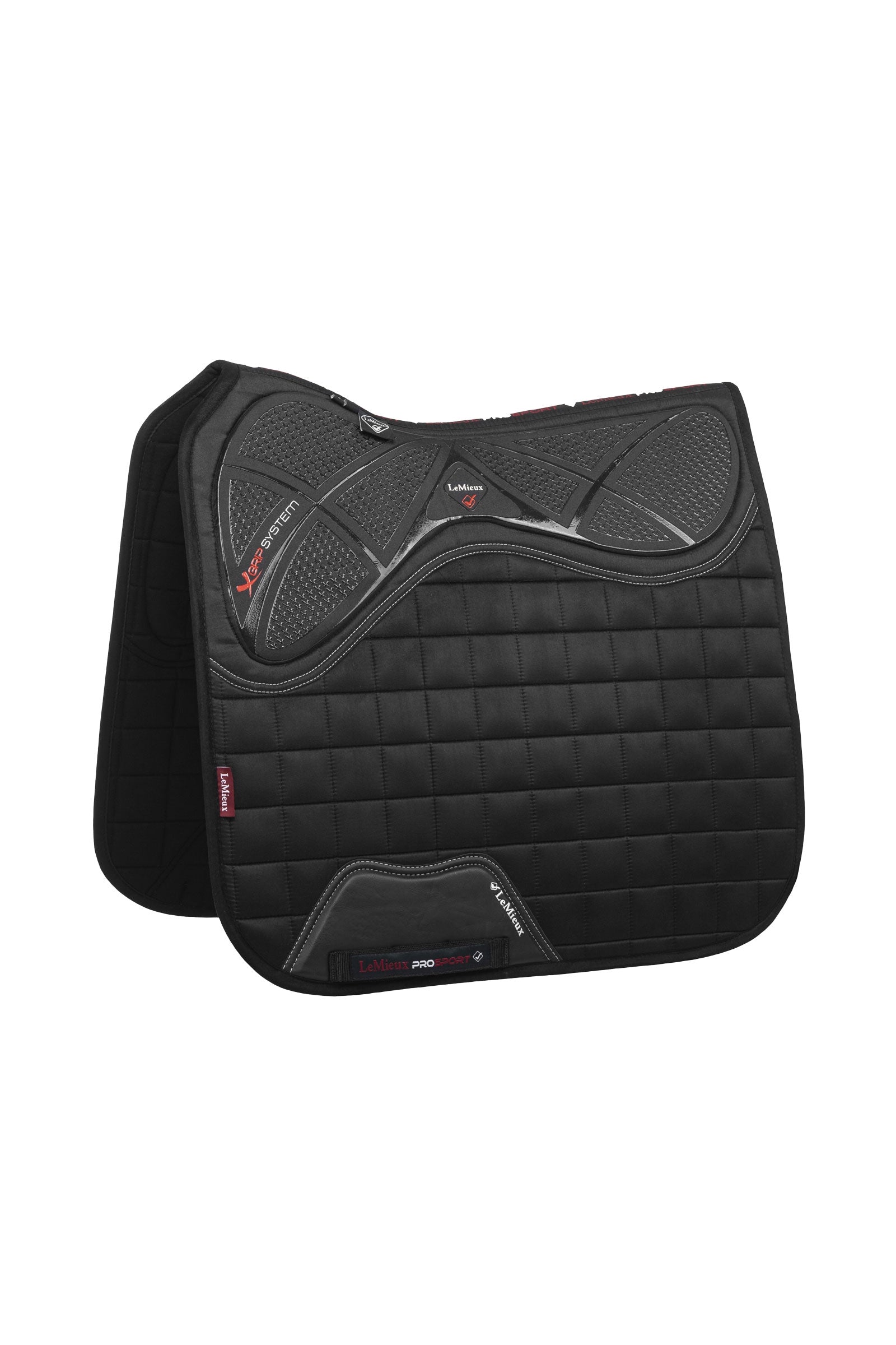 LeMieux X-Grip Silicone Square Dressyrschabrak Schabrak