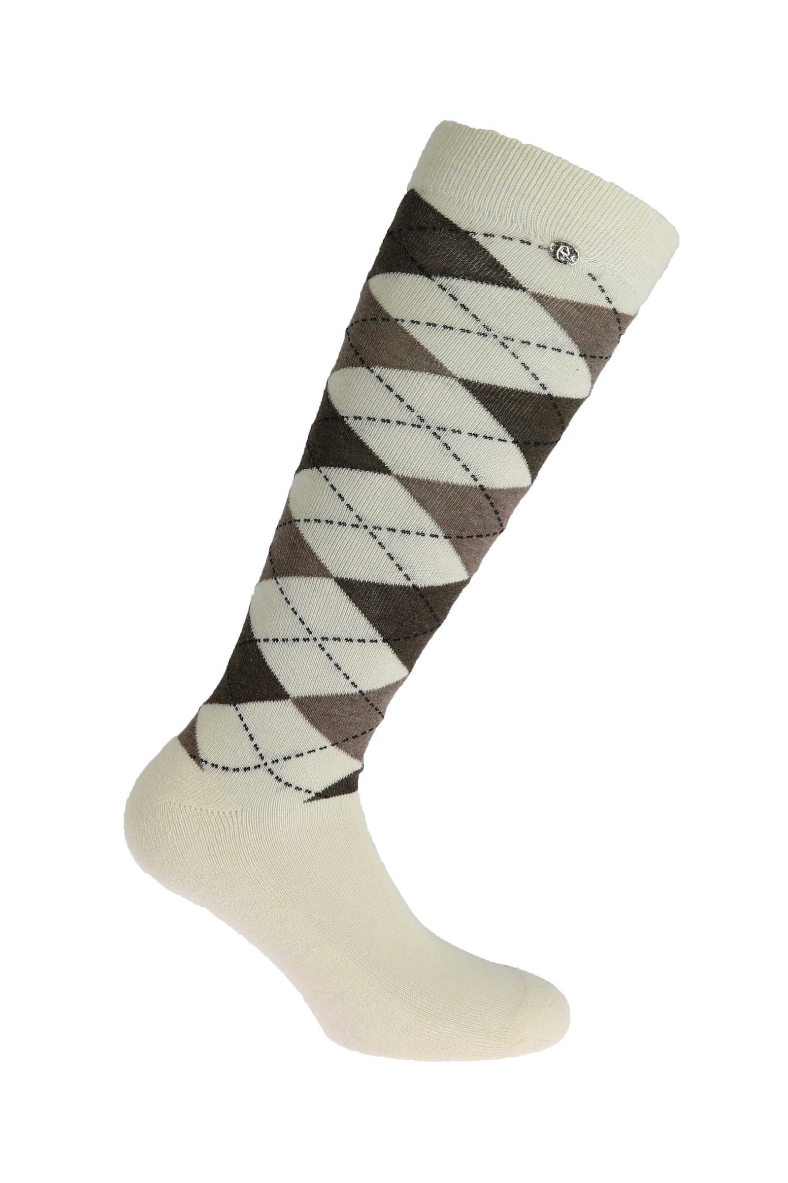 EQUITHÈME Argyle ridstrumpor Strumpor