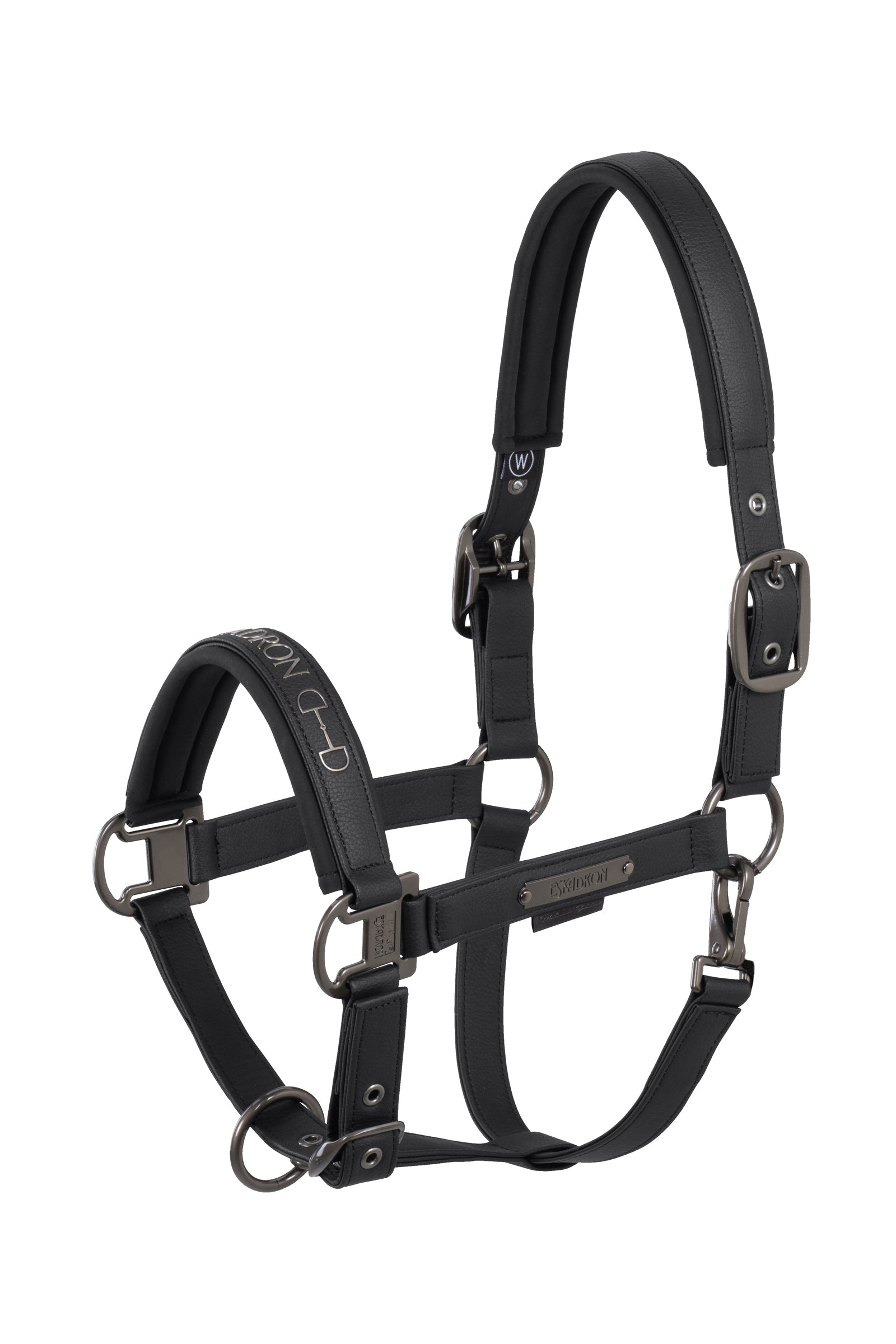 Eskadron Platinum 25 Faux Leather Double Pin Headcollar Halters & Leads