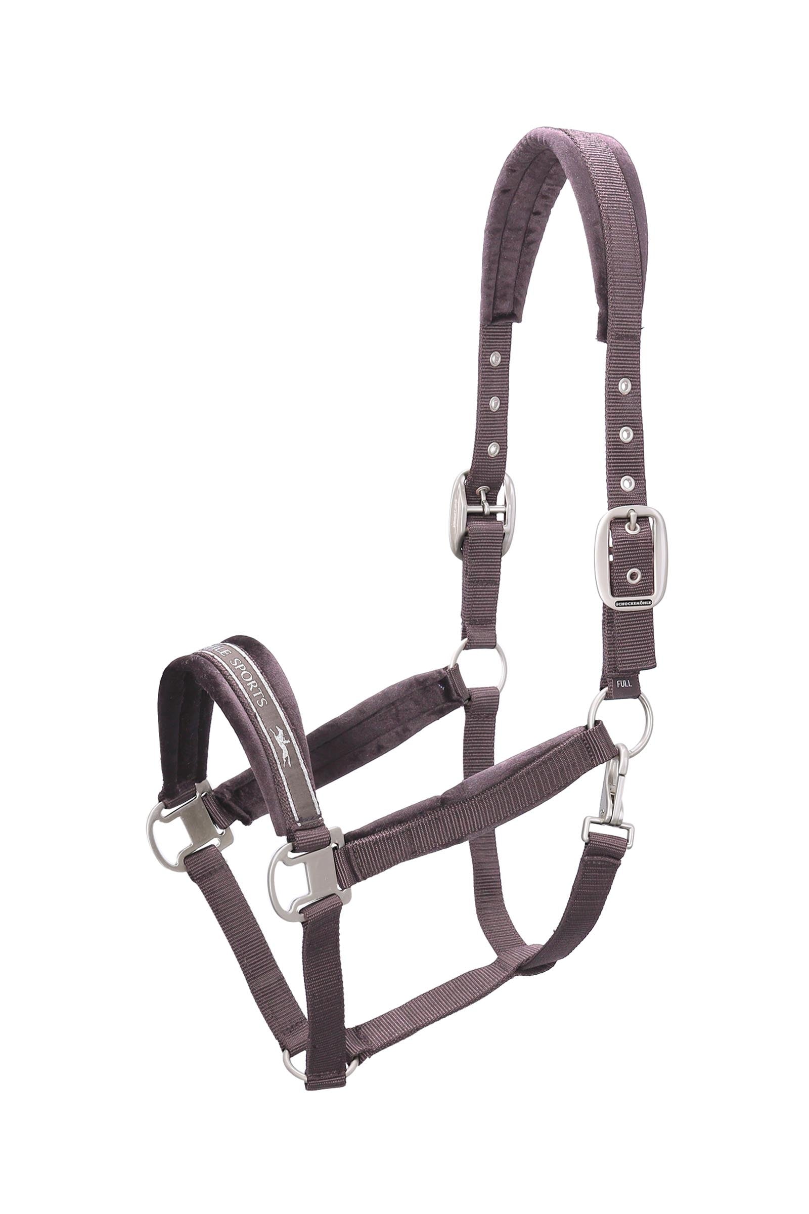 Schockemöhle Sports Halter SP Soft Velvet Style II Grimma & grimskaft
