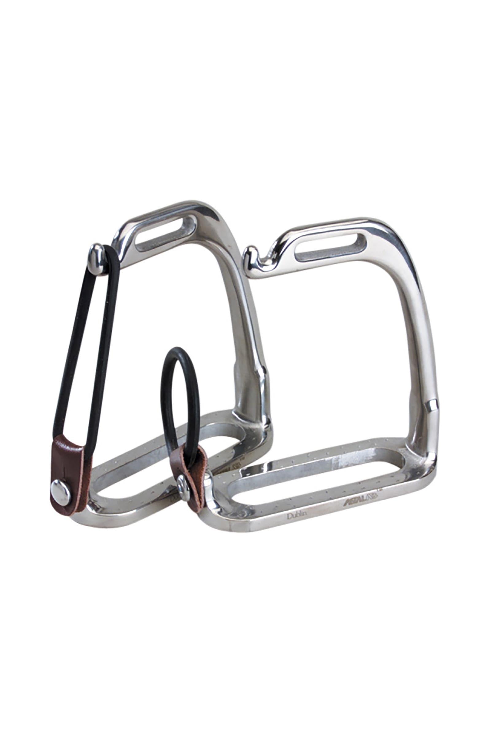 Korsteel Stainless Steel Peacock Stirrup Irons Sadlar & gjordar