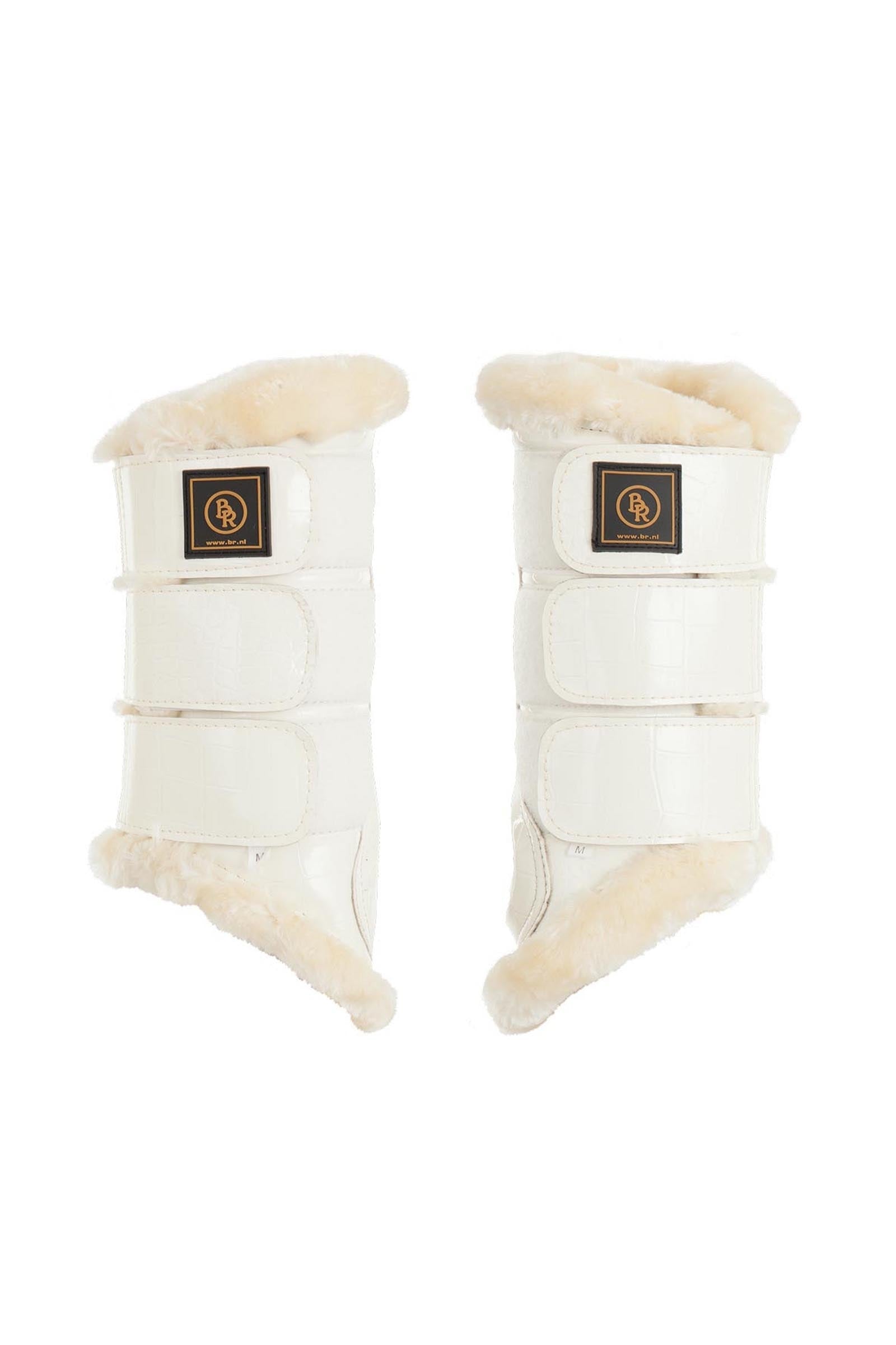 BR Majestic benskydd i konstläder med lackfinish Leg & Hoof Protection
