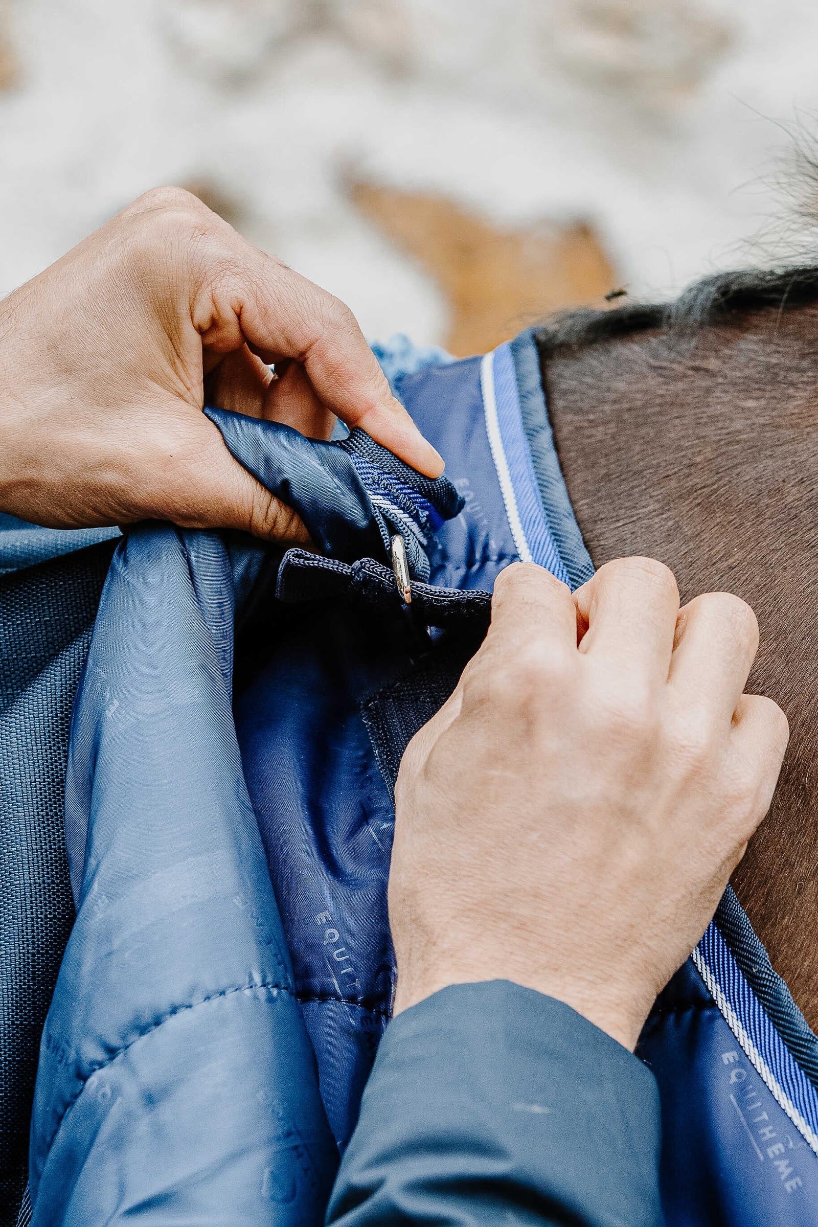 EQUITHÈME Classic 1200D Turnout Rug, 0 g Horse Rugs