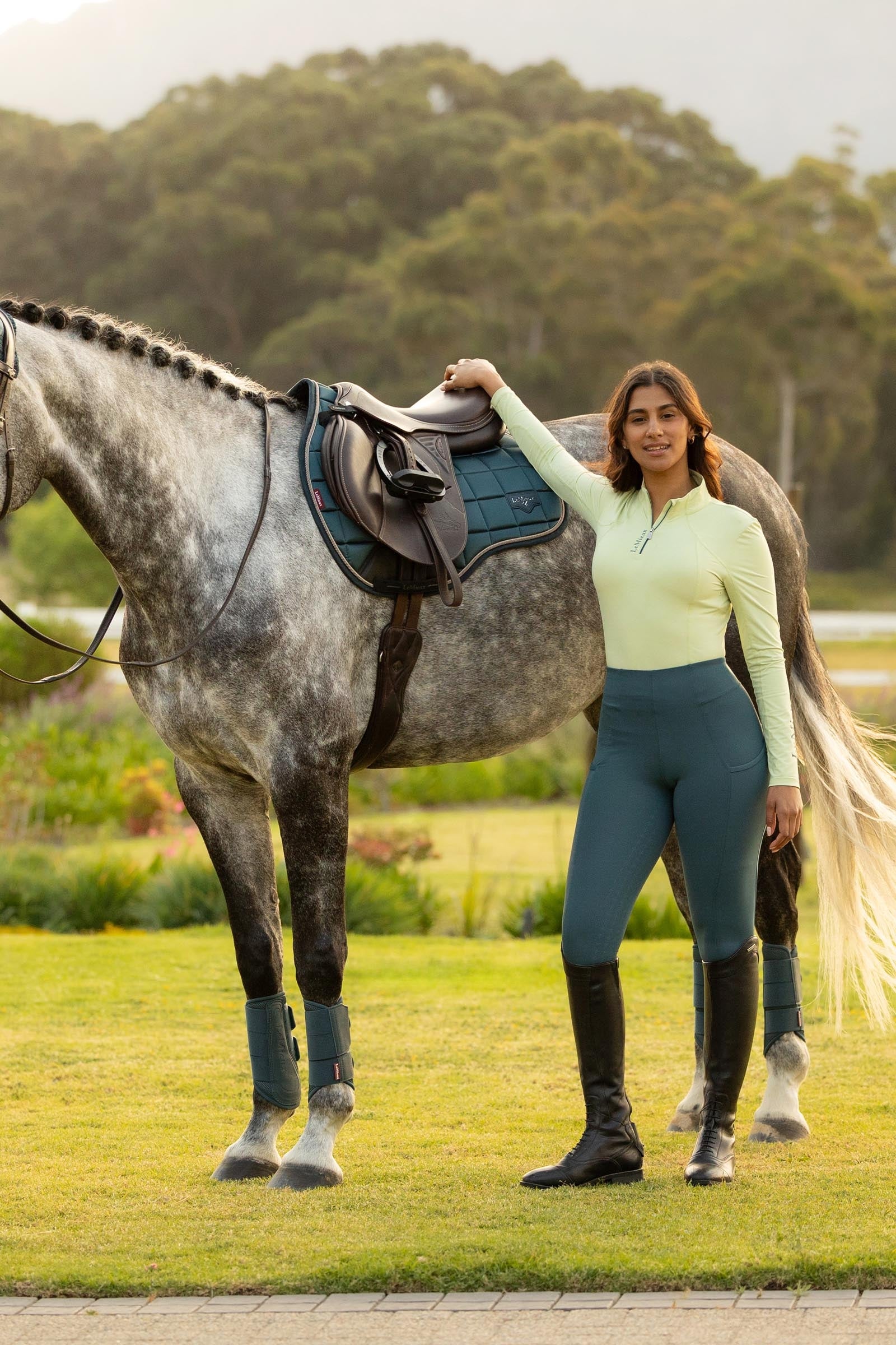 LeMieux Loire Classic Square All Purpose Saddle Pad Saddle Pads