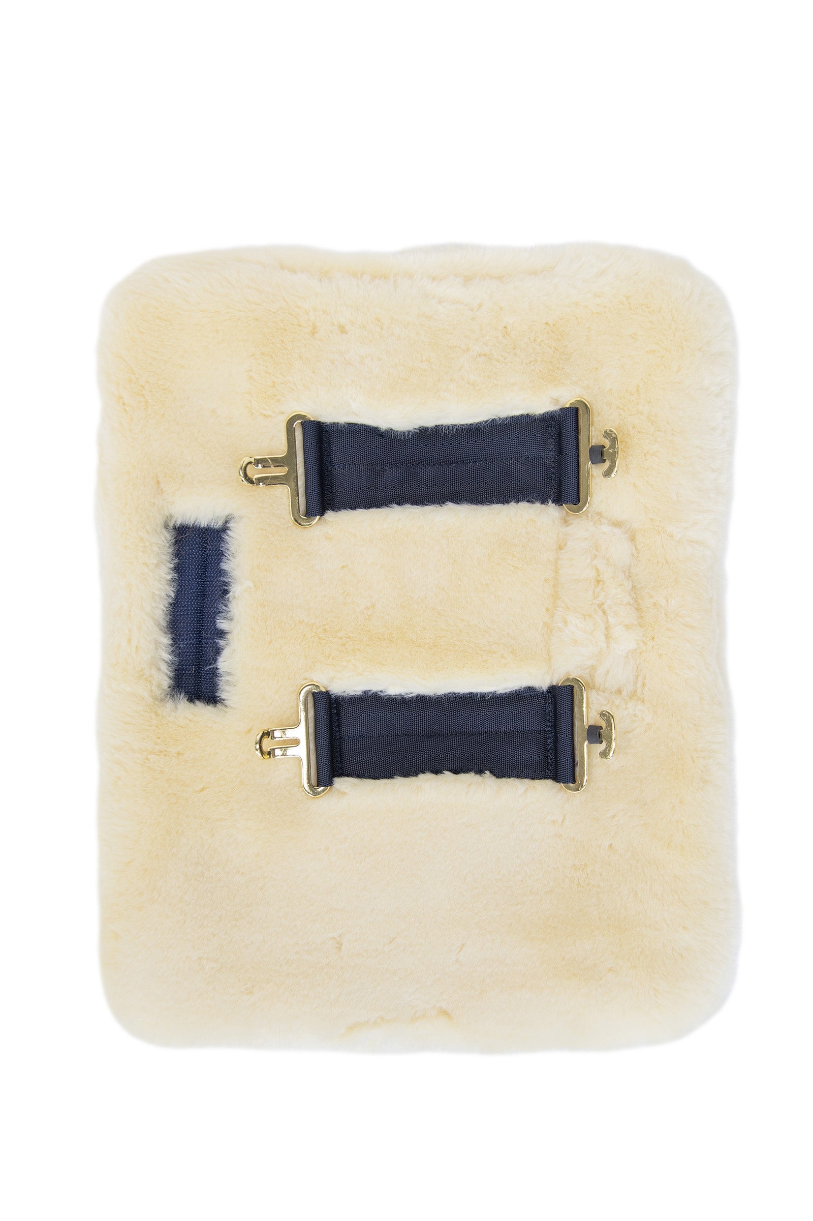 Kentucky Horsewear Kentucky hästutrustning Vegan Fårskinn Chest Expander 2 Spännen Hästtäcken