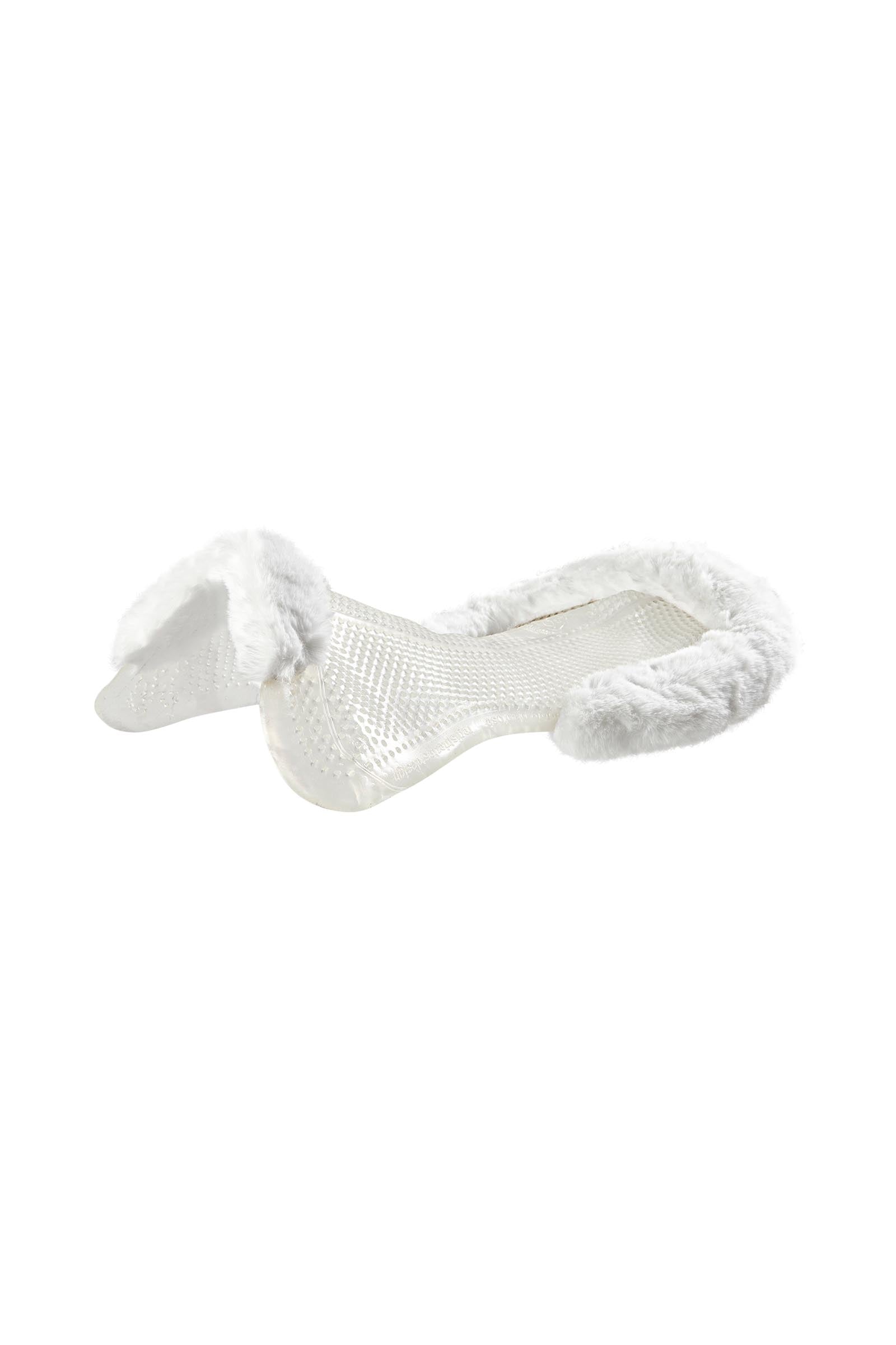 Acavallo Gel Halkfri Classic med konstlammskinn platt Schabrak