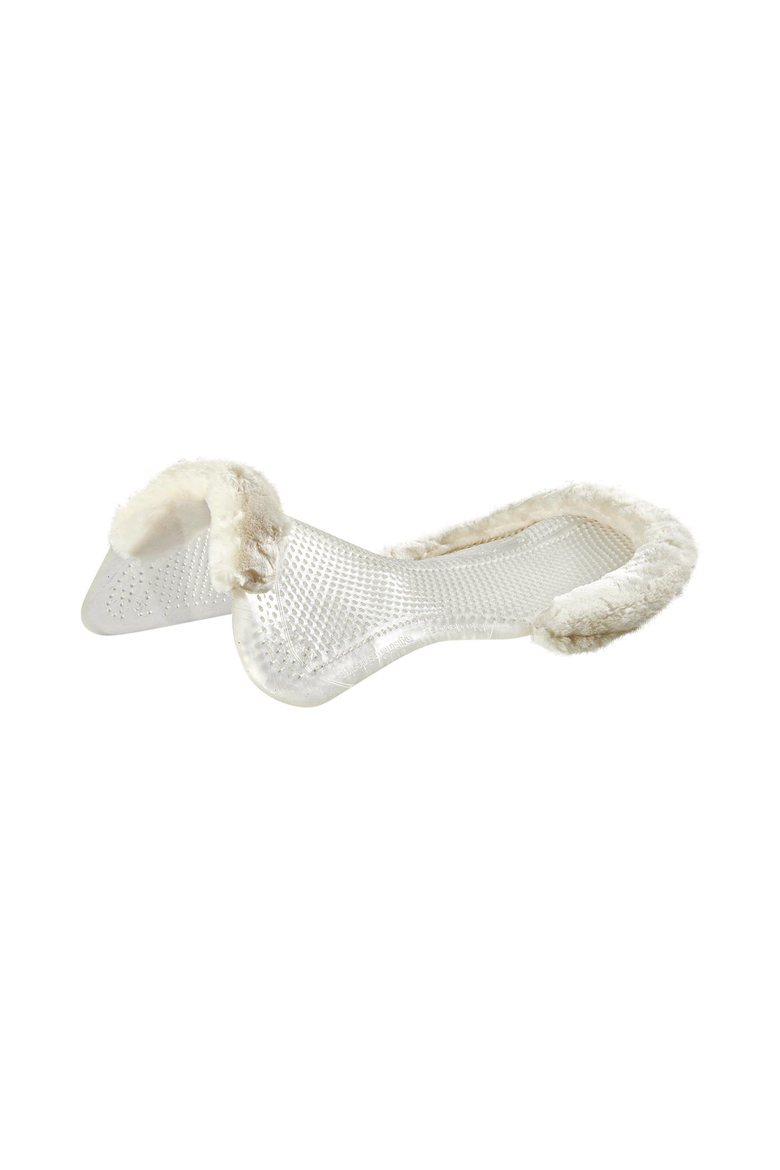 Acavallo Gel Halkfri Classic med konstlammskinn platt Schabrak