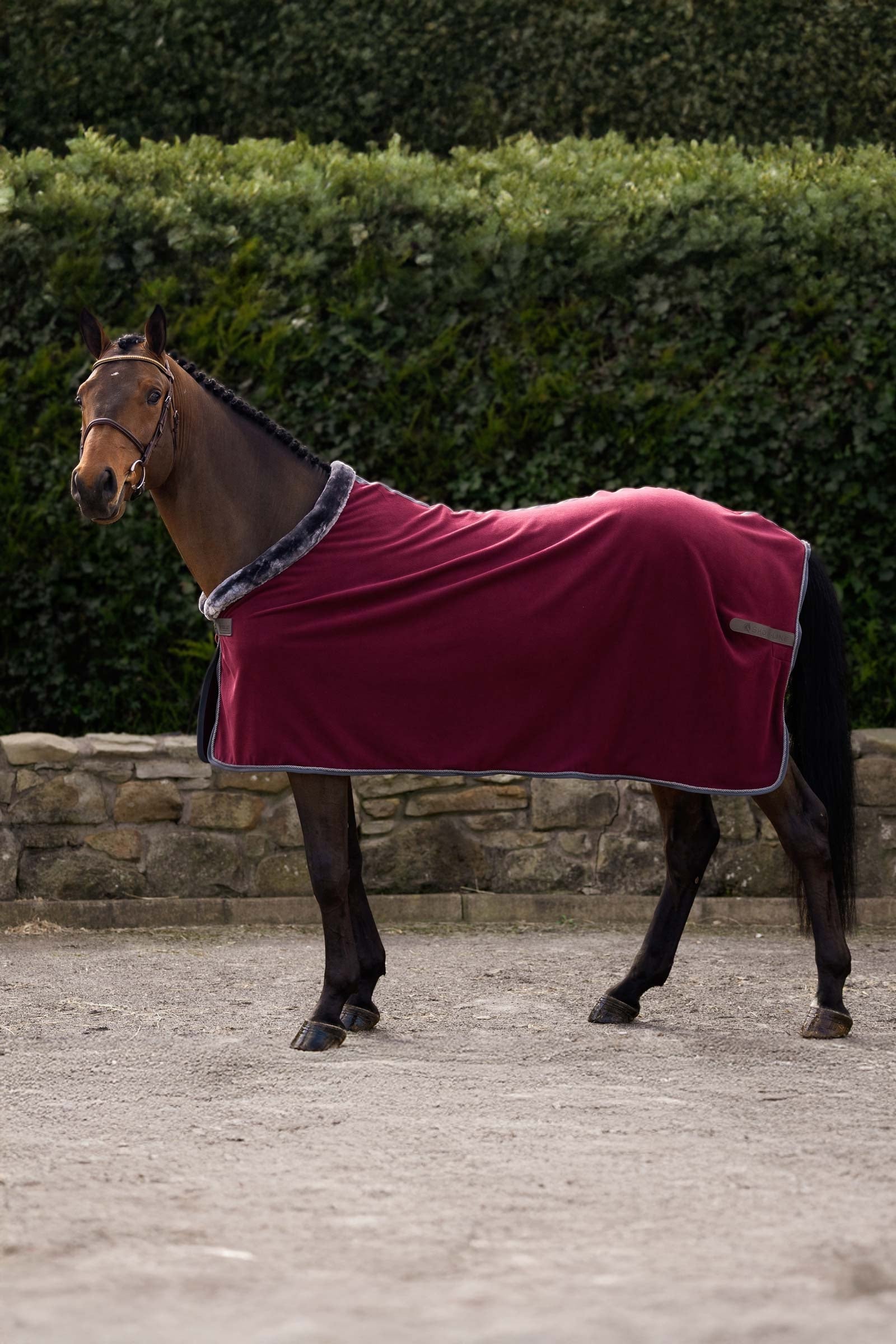 Bucas Show-Line Fleece Rug, 400 g Horse Rugs