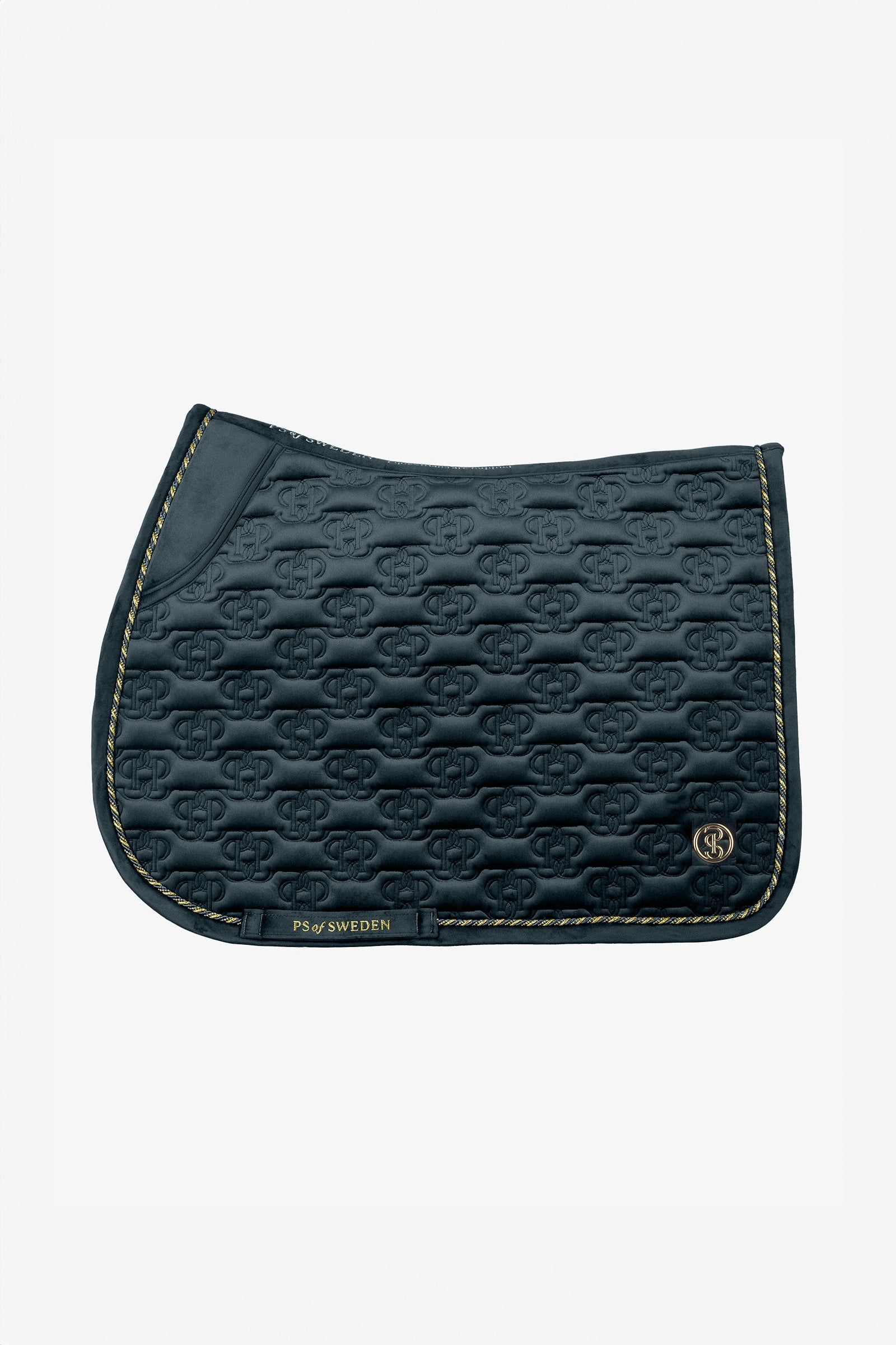 PS of Sweden Saddle Pad Velvet Monogram Jump Saddle Pads