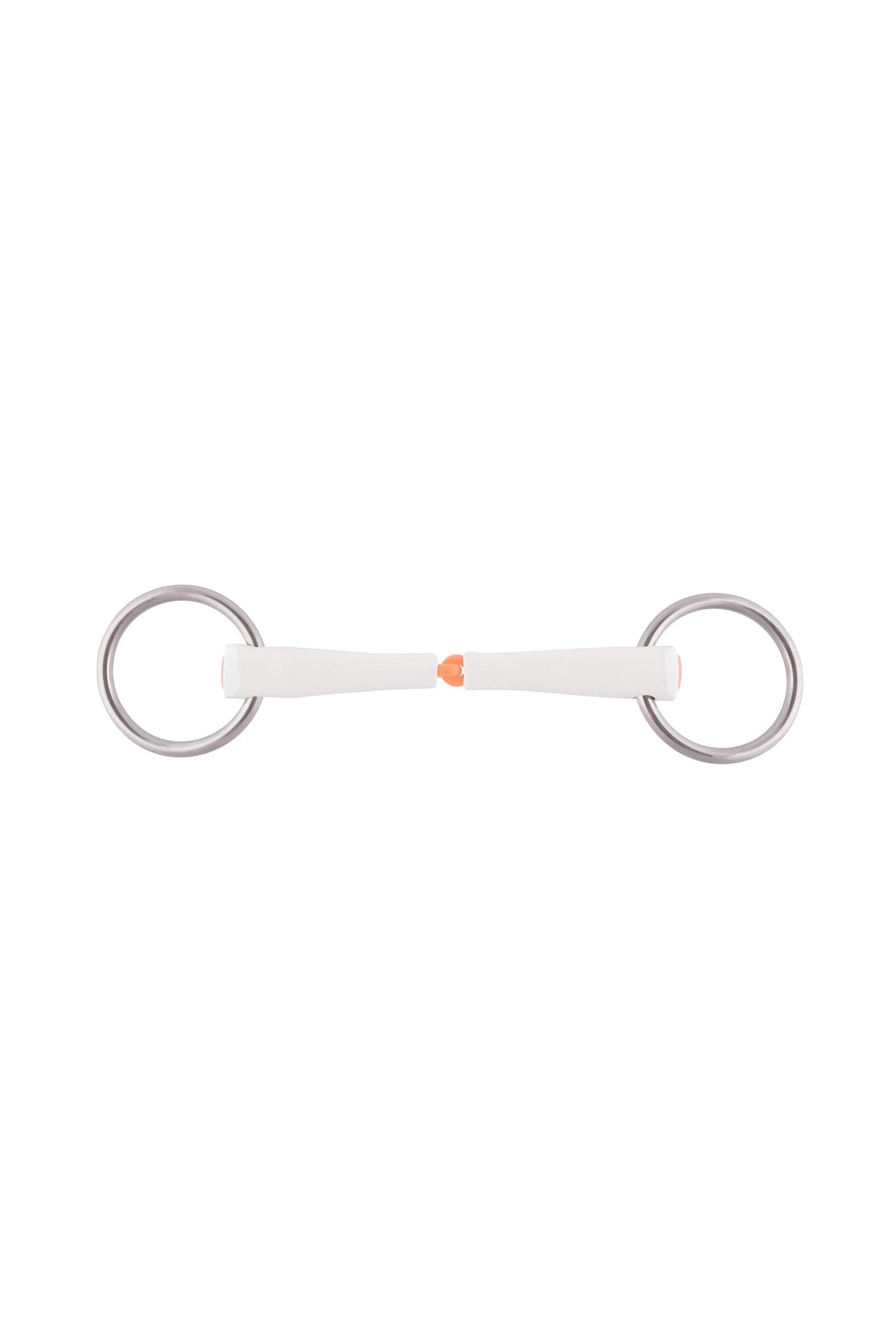 Sprenger Nathe Loose Ring Snaffle Bit, Single Jt. 18mm, 55mm Ring, Thermoplastic Horse Bits
