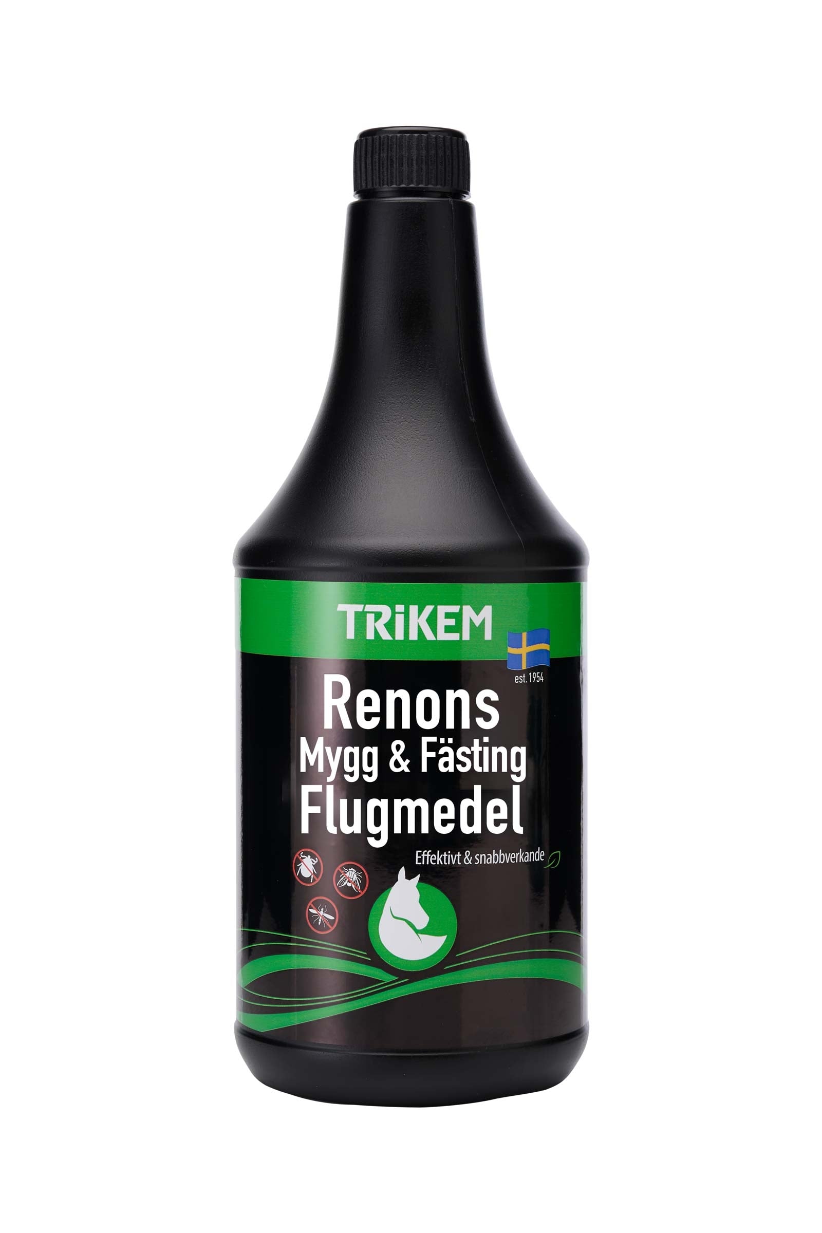 Trikem Renons Mosquito & Tick Repellent Spray For Horses, 1 Litre Antifly Protection for Horses