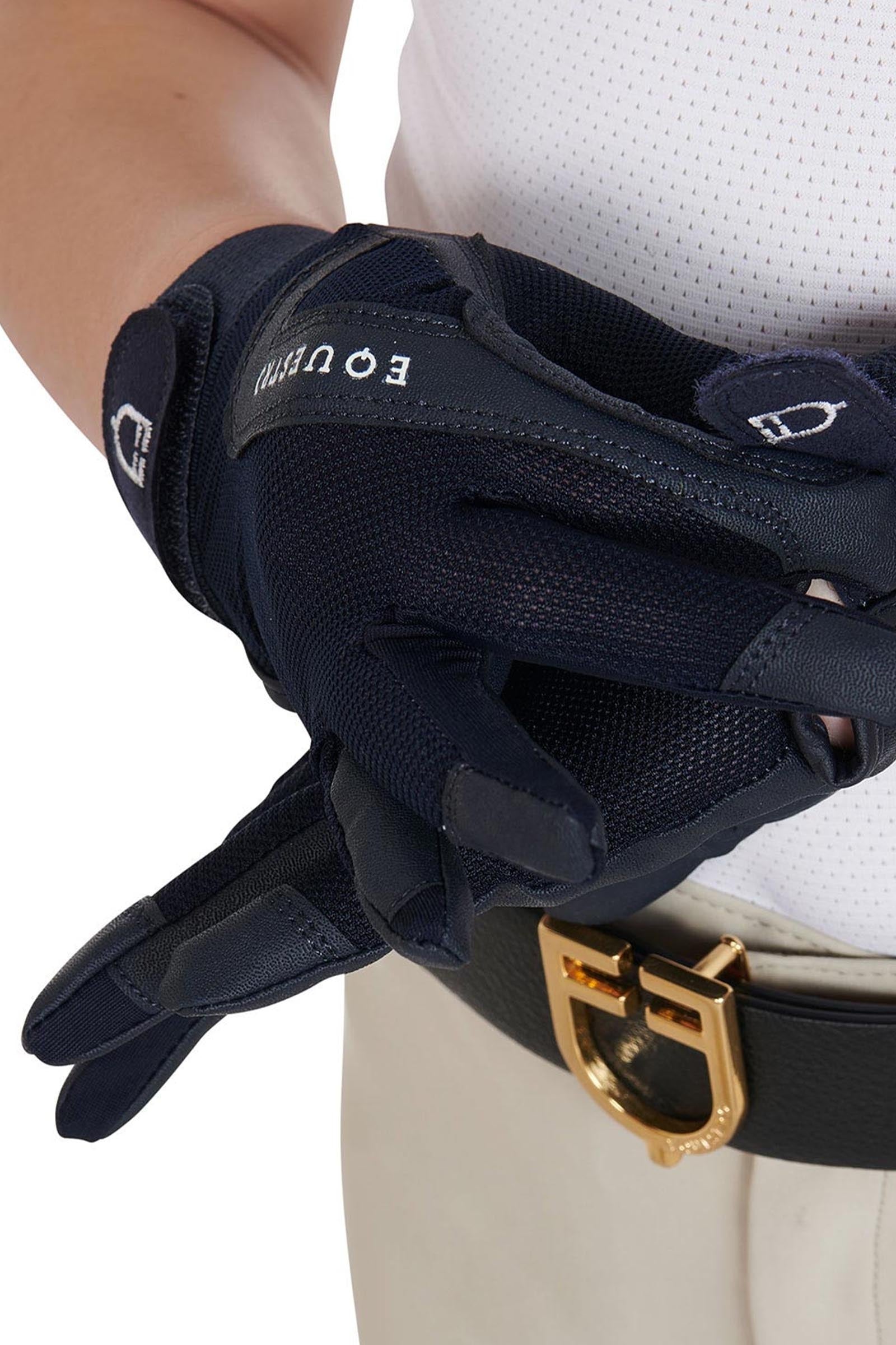 Equestro Kids' Gloves in Technical Fabric Kids Apparel