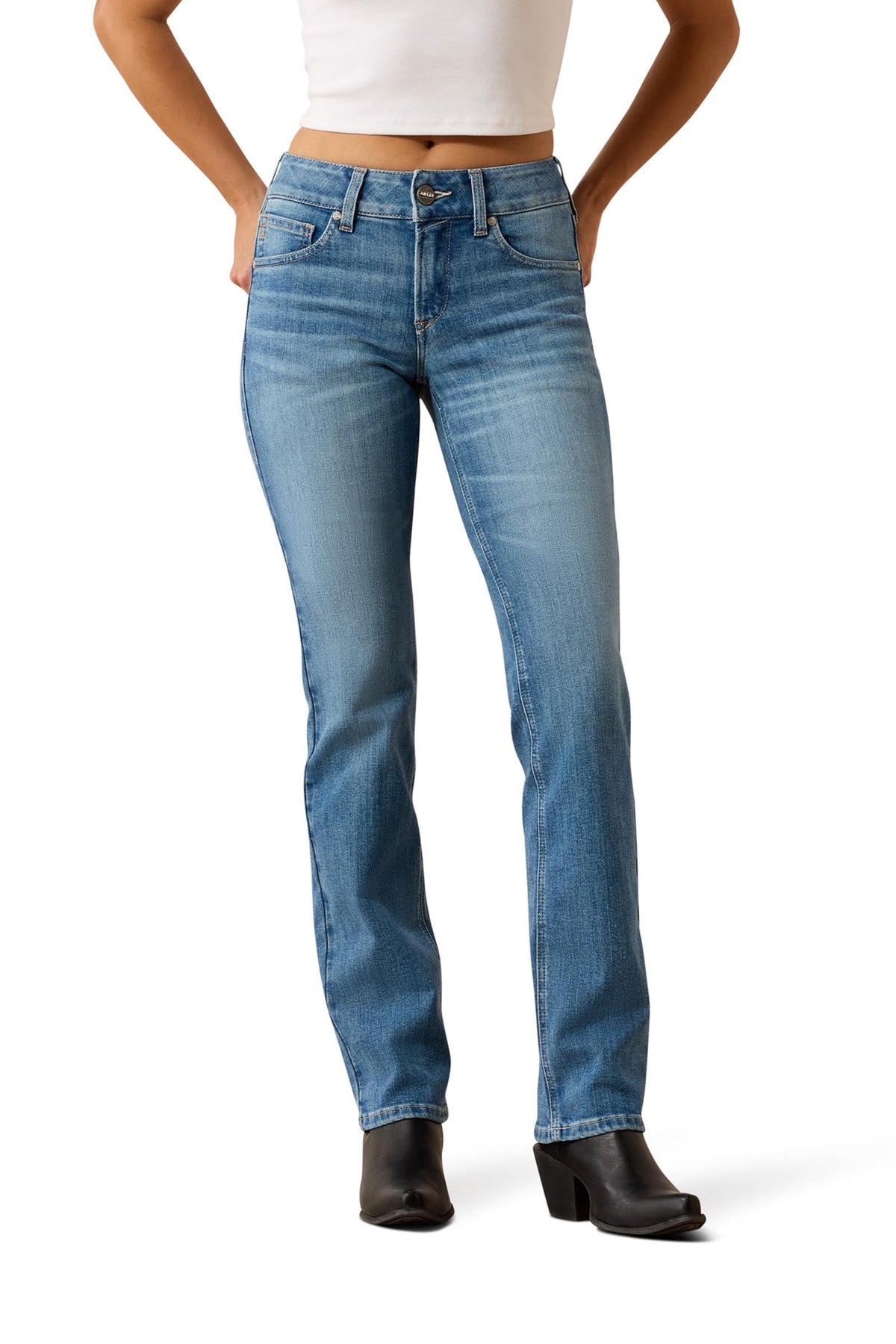 Ariat Dam Reya Straight Leg-jeans med Perfect Rise Womens Breeches