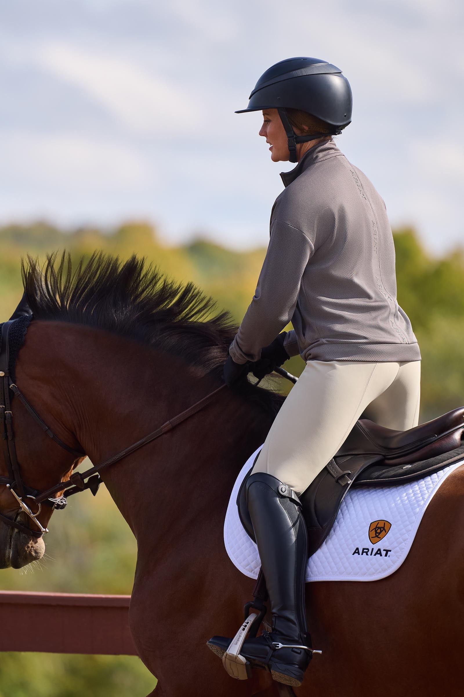 Ariat Breathe Women's 1/2 Zip Sweatshirt Women’s Riding Clothing