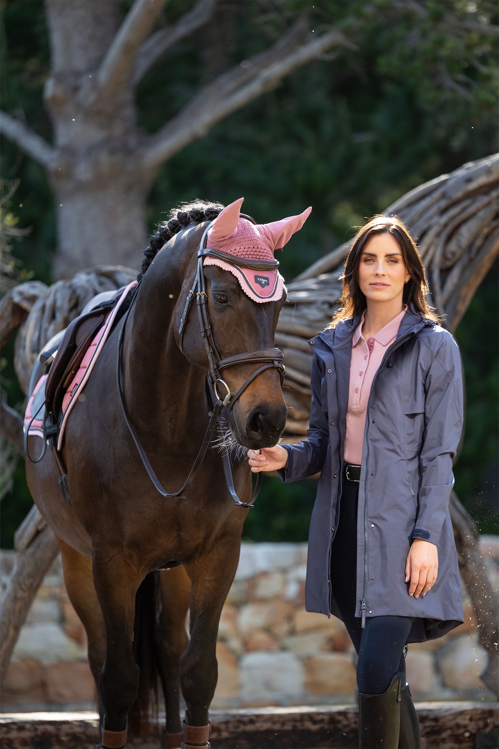 LeMieux Grace Women's Long Rain Jacket Women’s Riding Clothing