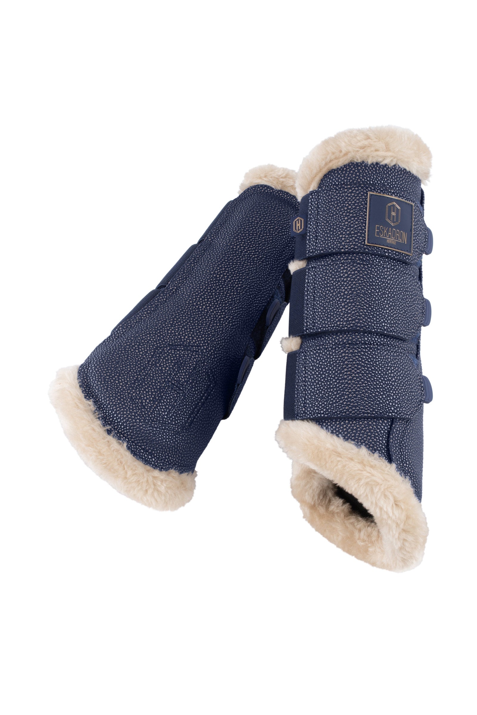Eskadron Heritage AW24 Stingray Fauxfur Boots till hästar Leg Protection & Hoof Protection for Horses