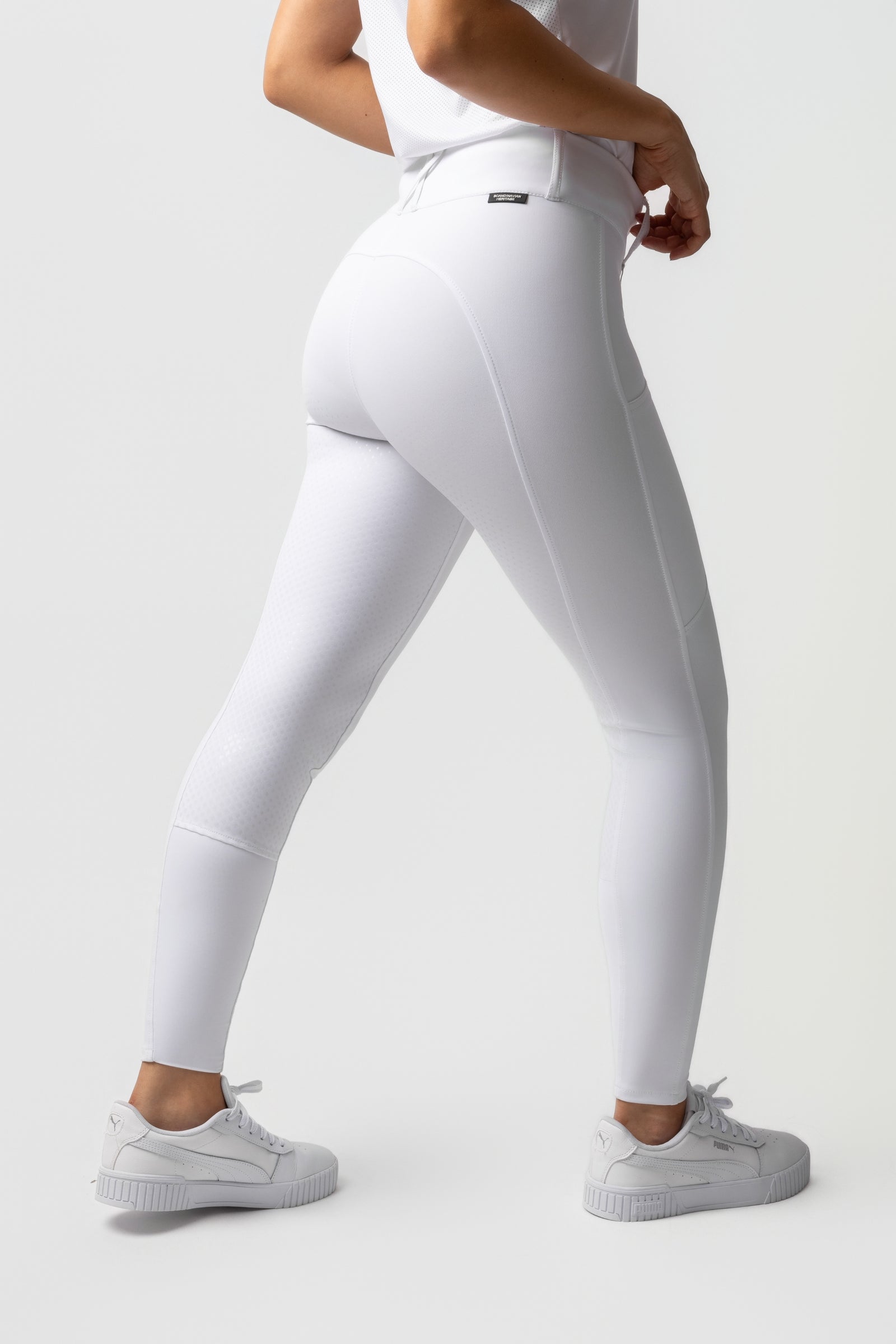 Horze Grand Prix Show Full Grip Breeches UPF 50+ Womens Breeches