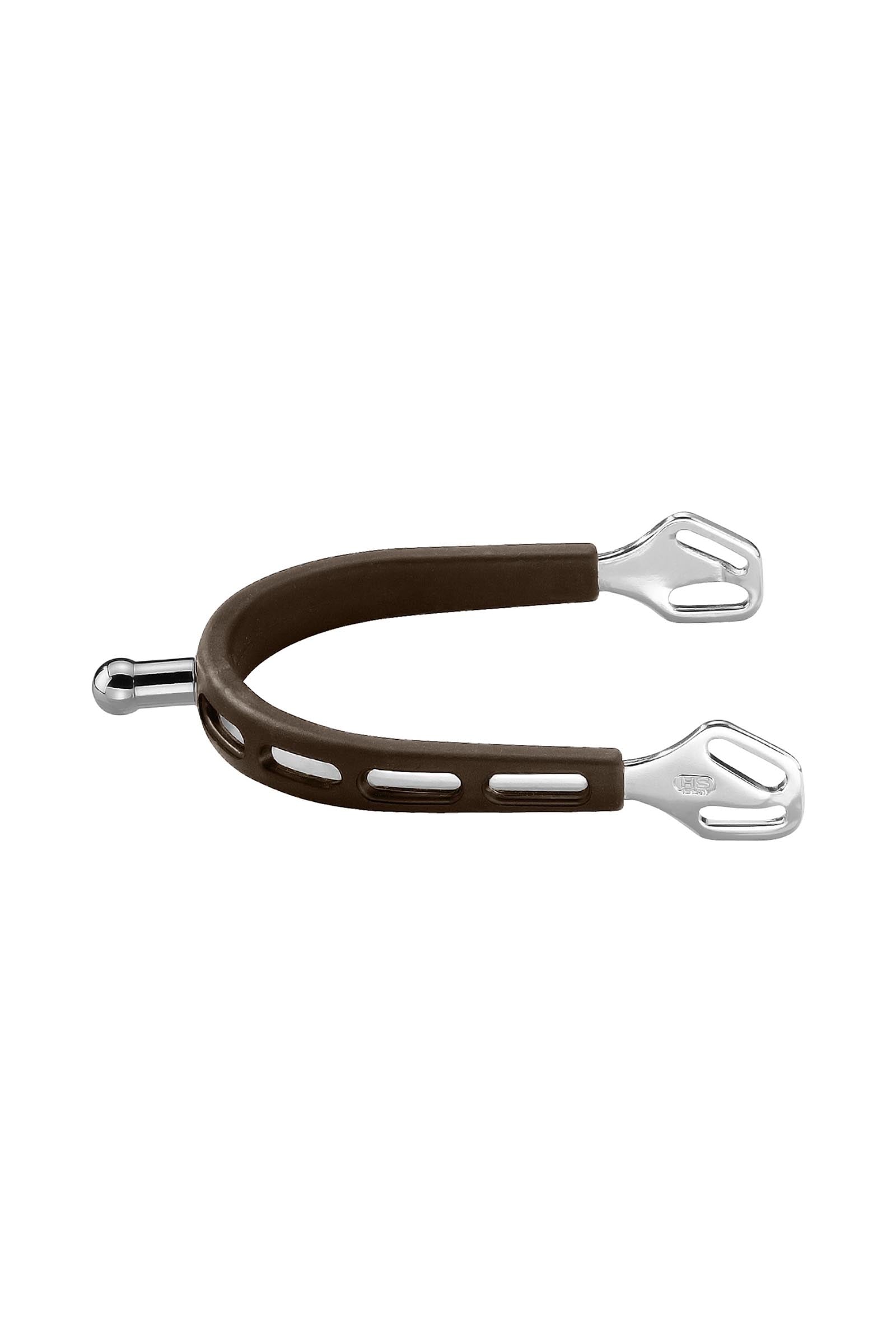 Sprenger Ultra Fit Grip sporrar brun, rostfritt stål, kulhals Ridspön