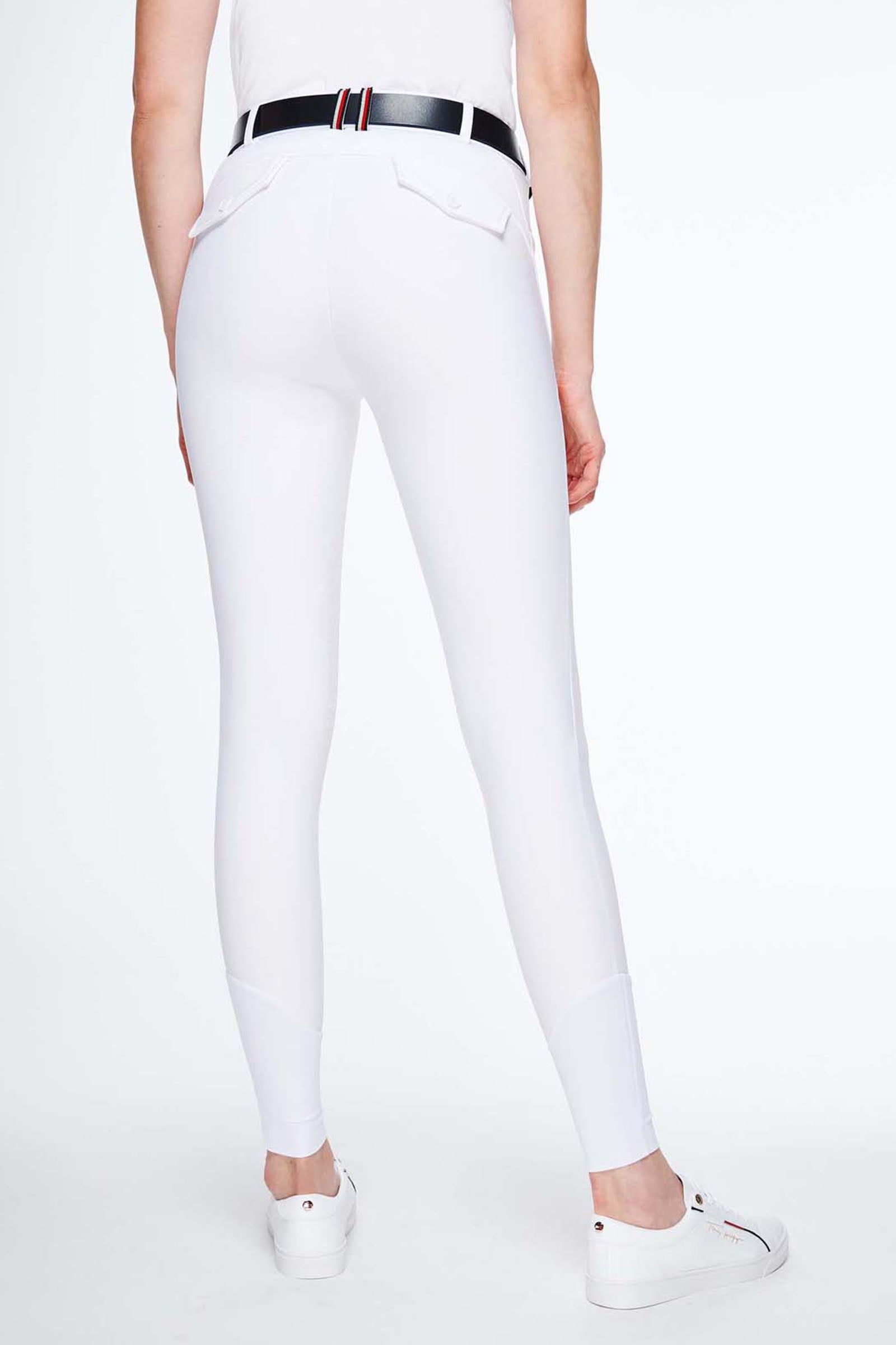 Tommy Hilfiger Equestrian Classic Style Damridbyxor med knägrip Womens Breeches
