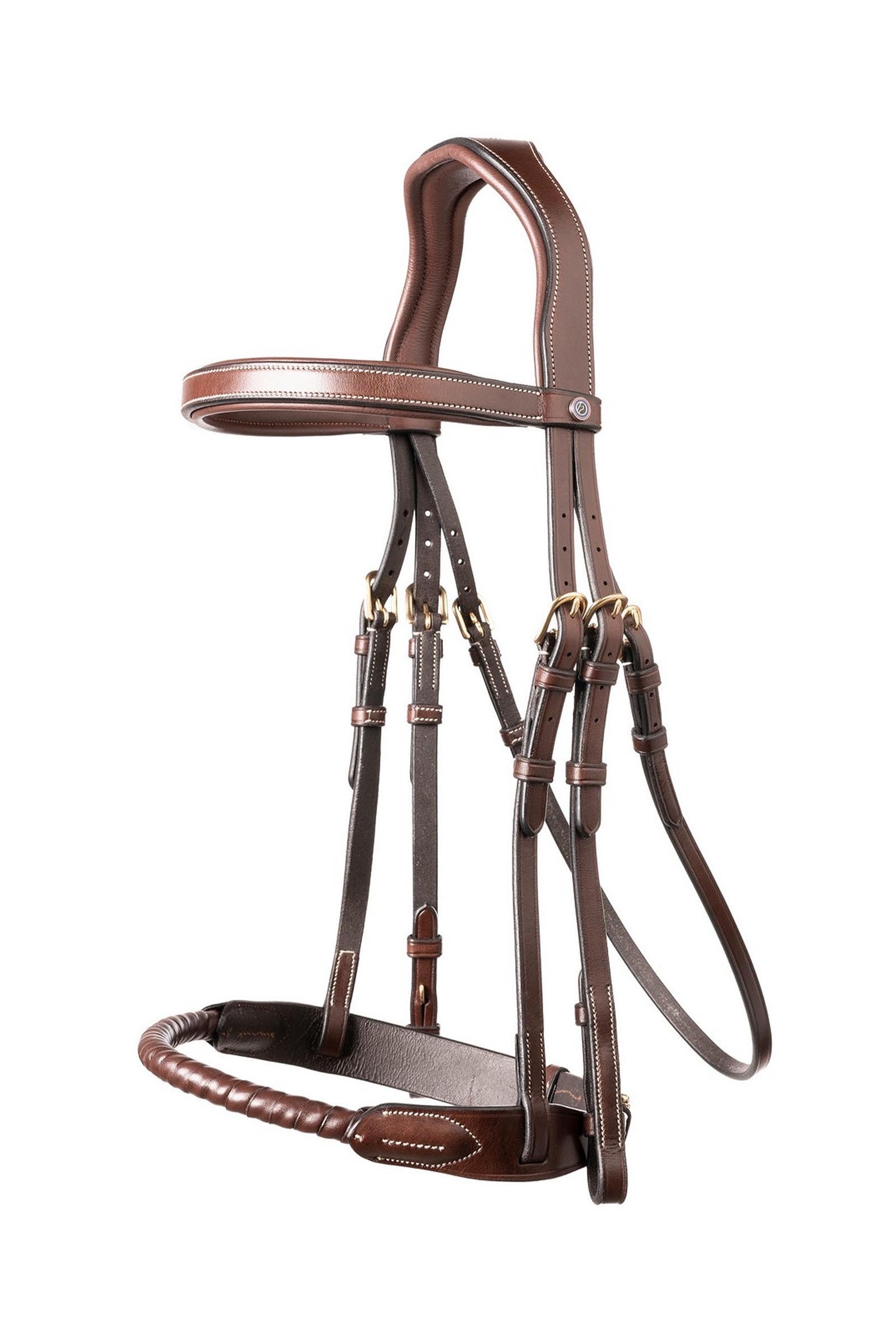 Trust Equestrian Dublin Rope Noseband Bridle Covered Träns & Tyglar