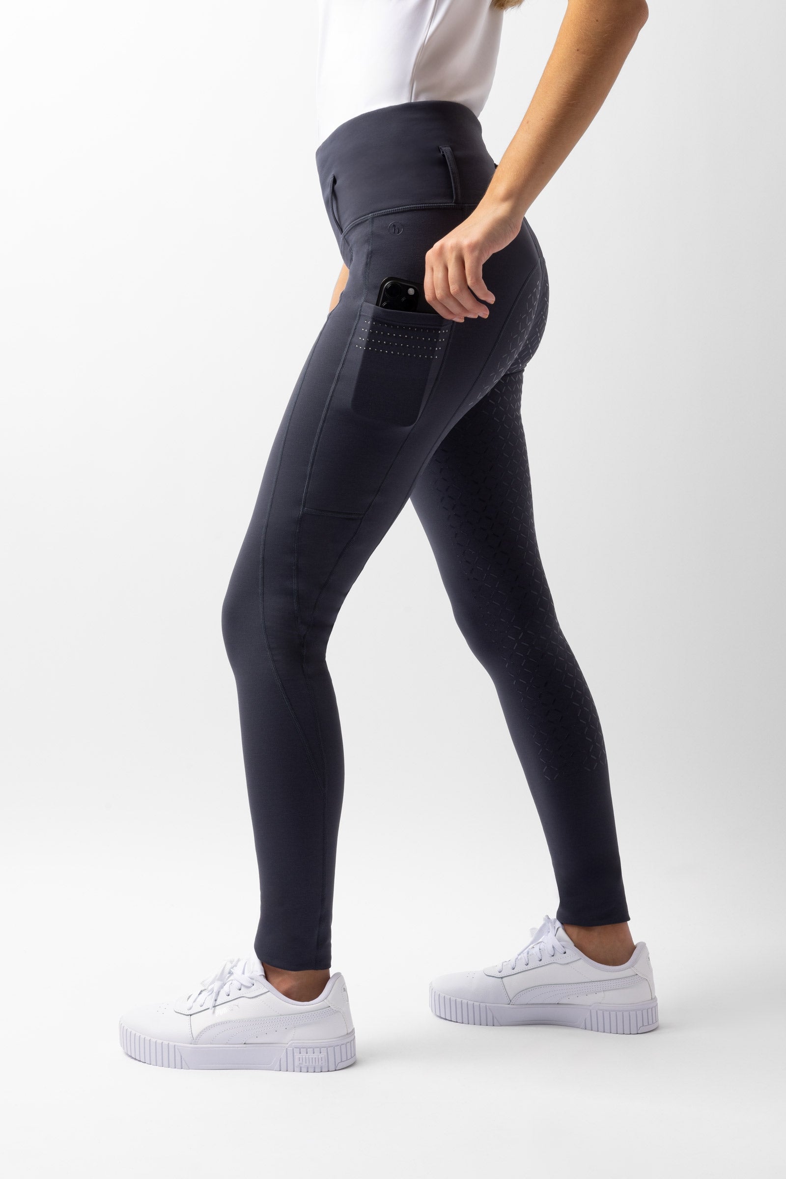 Horze Serena Fullgrip Mid-season Tights Womens Breeches