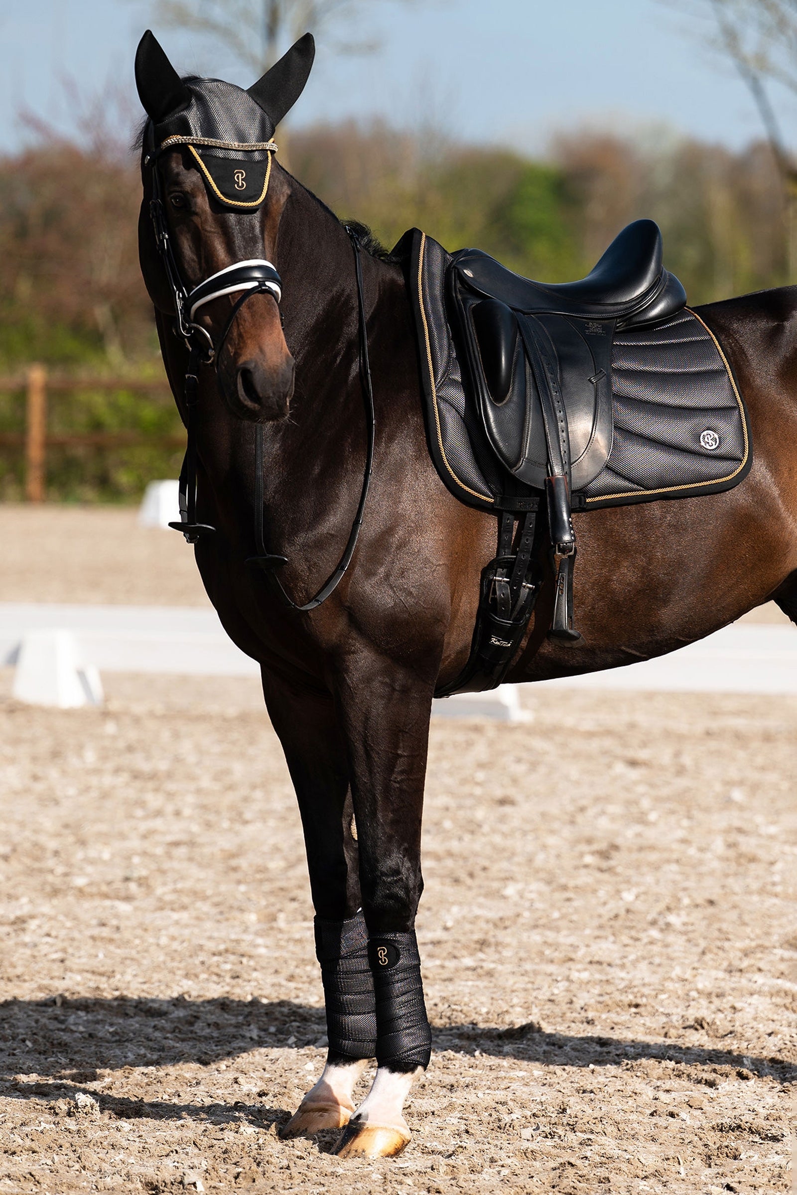 PS of Sweden Airflow Mesh Fly Hat Saddle Pads