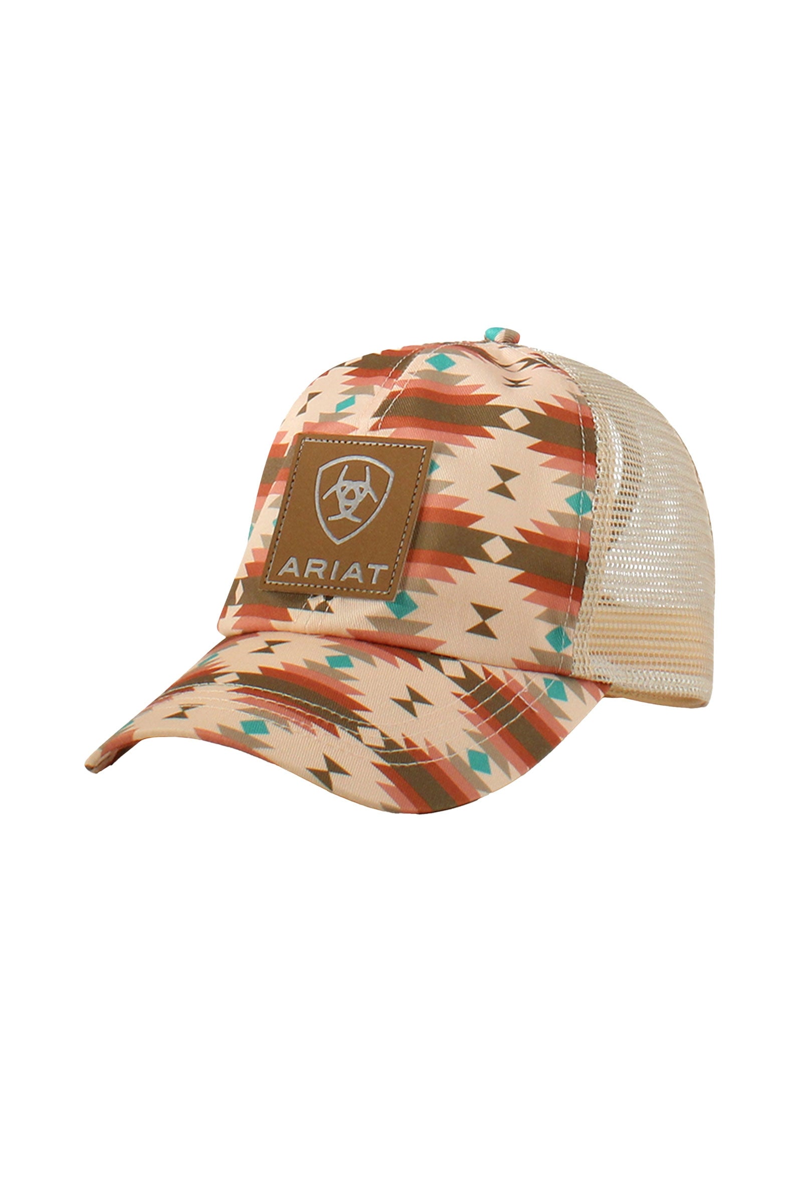 Ariat Women's Southwest Print Logo Patch Cap Accessories