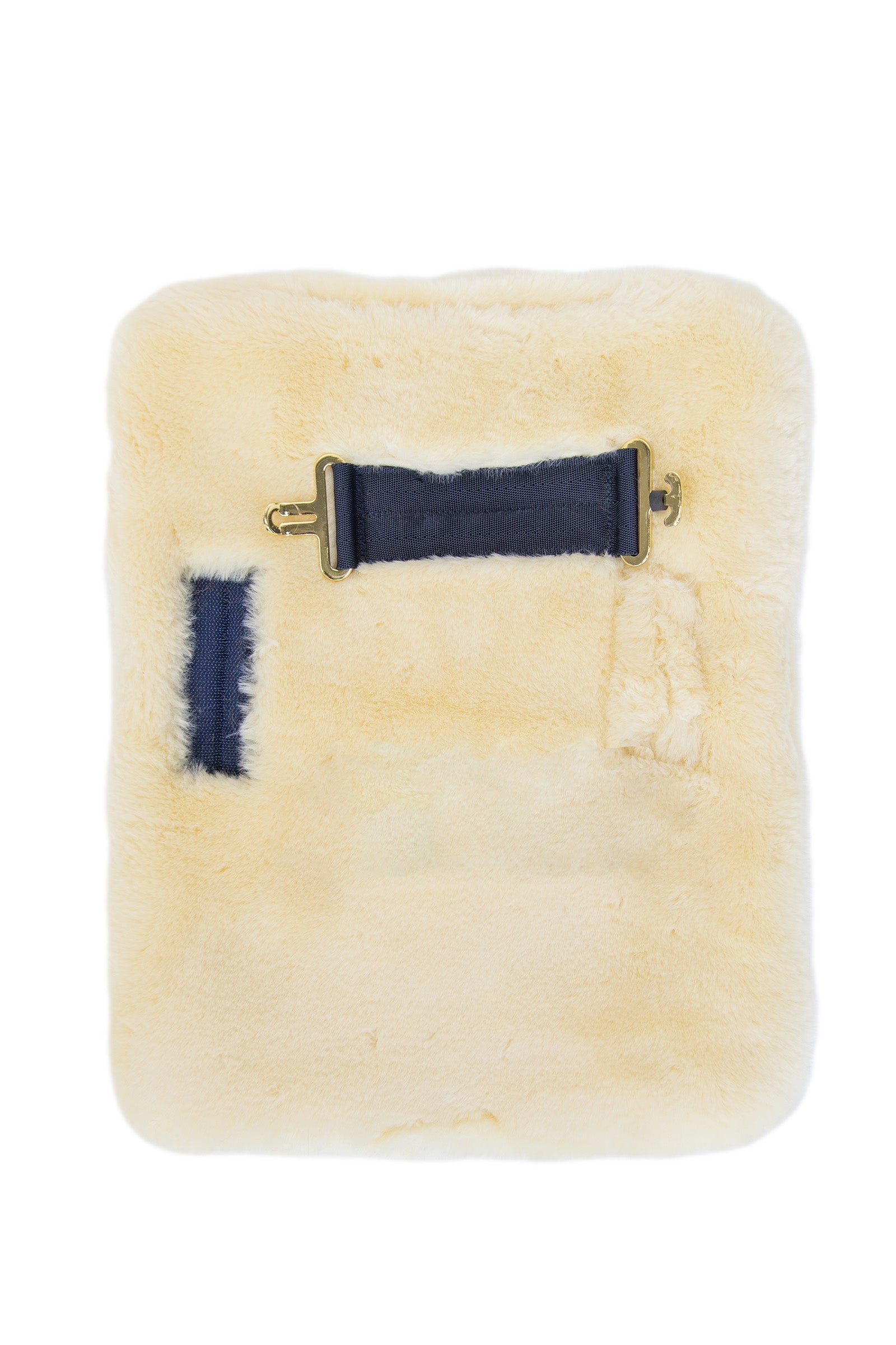 Kentucky Horsewear Vegan Sheepskin Chest Expander 1 Buckle Horse Rugs