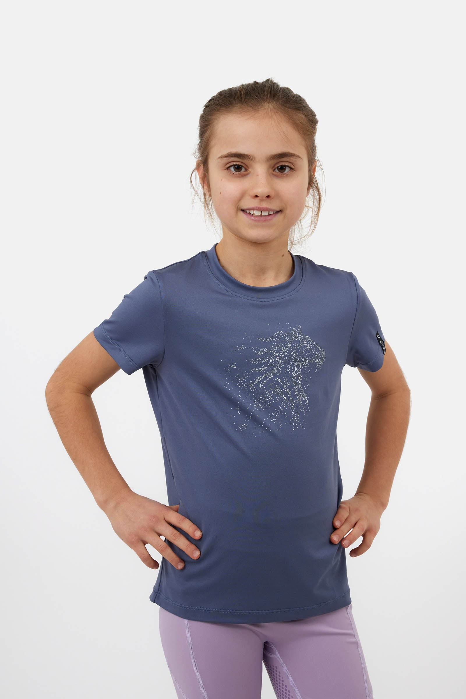 Horze Young Rider Wilda t-shirt Barnridkläder