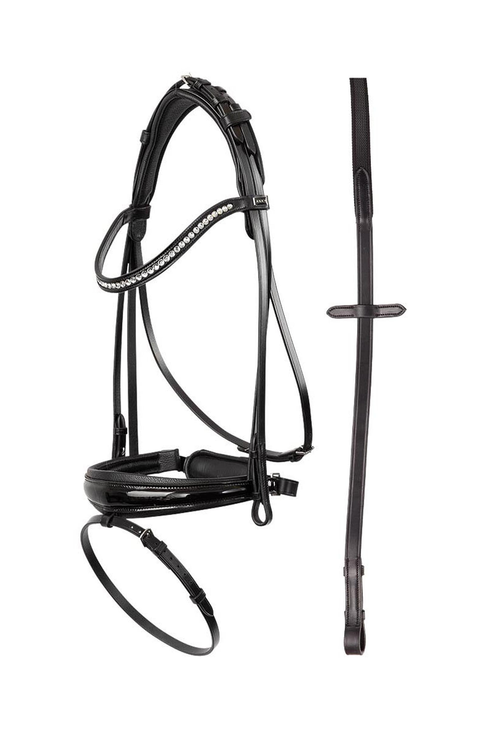 Anky ANKY Anatomic Bridle With Crown Buckle & Reins Träns & Tyglar