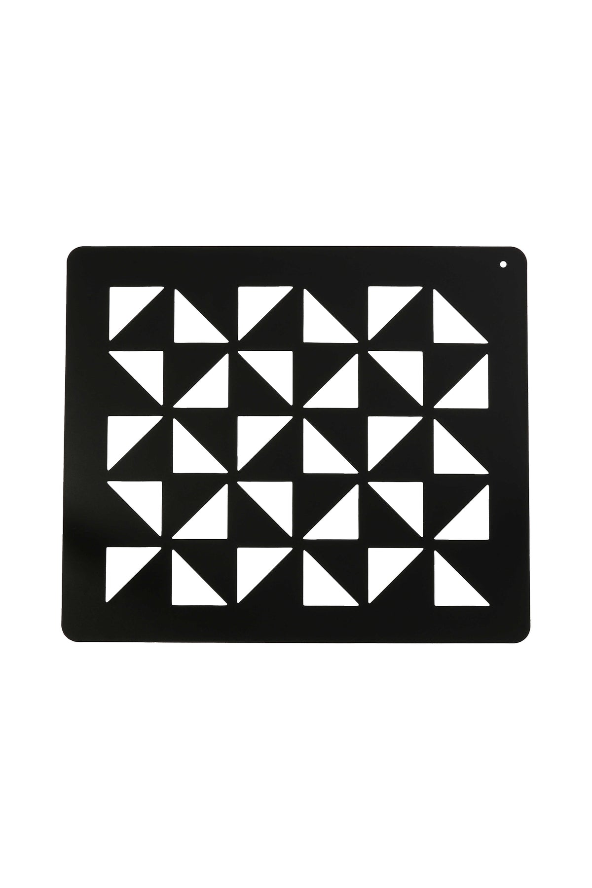 HIPPOTONIC TRIANGLES Quarter-Marking Stencil Ryktning