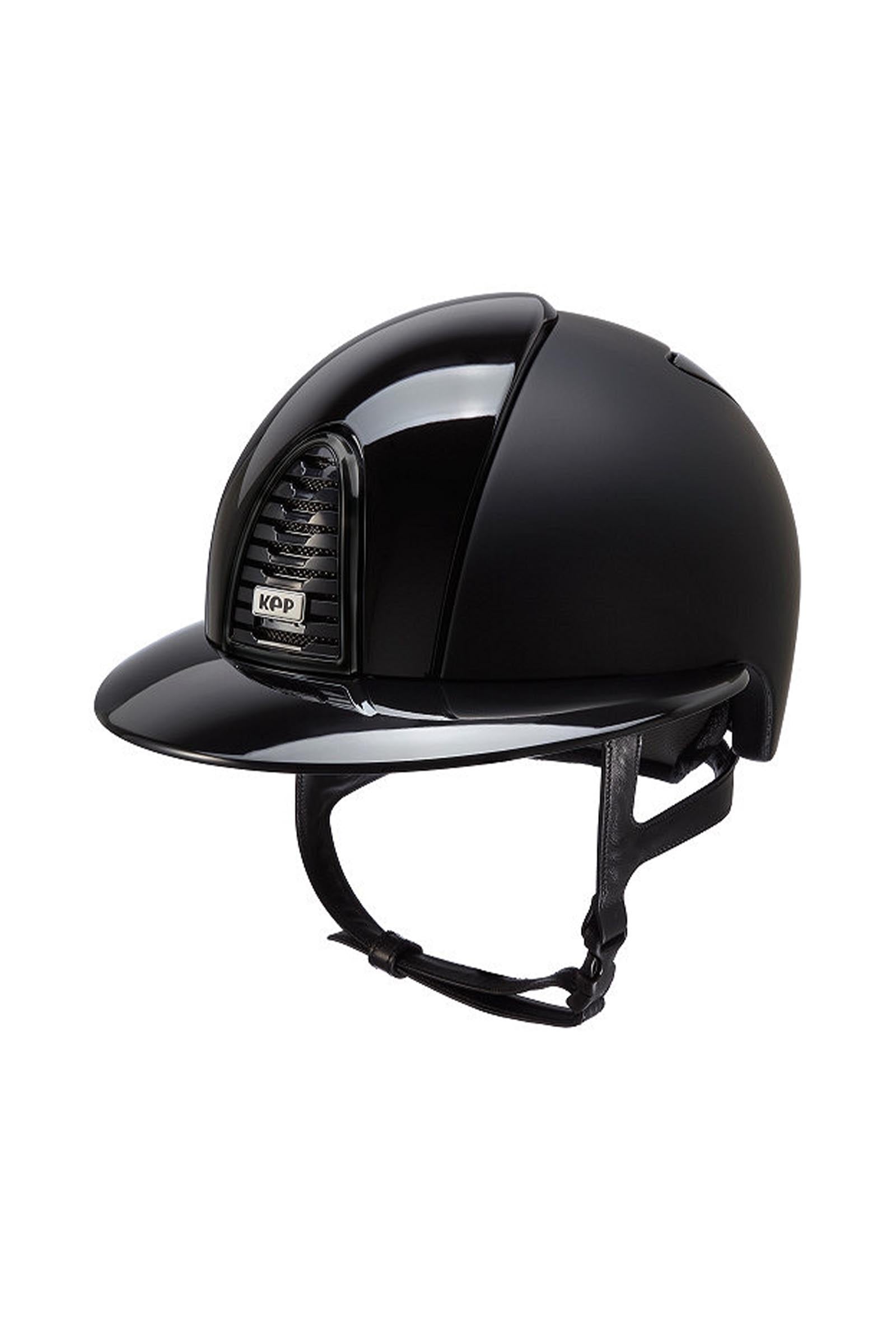 KEP Helmets KEP Cromo 2.0 Textile/Polish Polo Riding Helmet With Extra Visor, App Compatible Ridhjälmar & Säkerhetsvästar