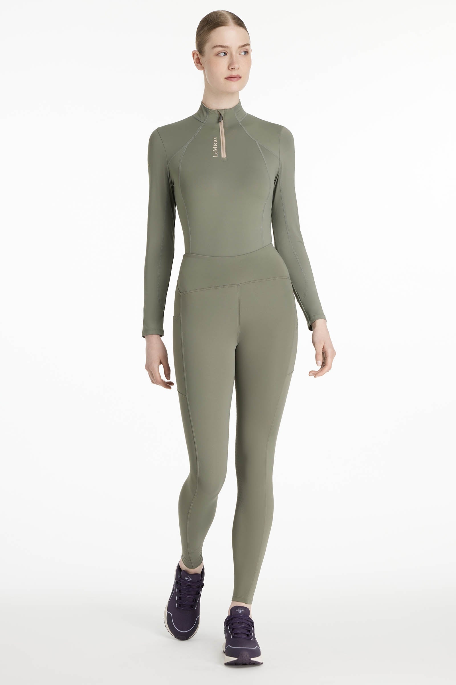 LeMieux Natalie Women´s Brushed Breeches With Full Grip Womens Breeches