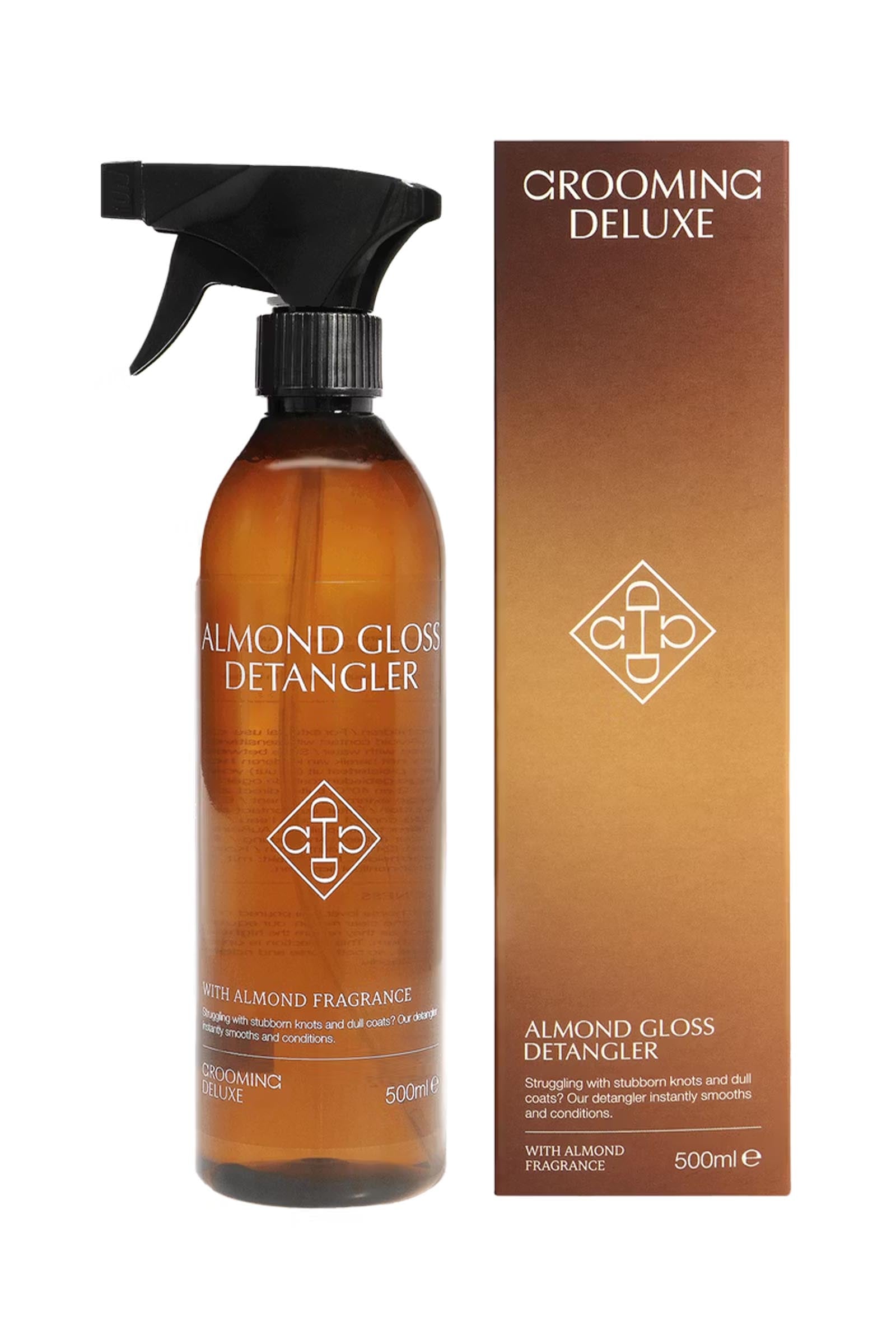 Grooming Deluxe Almond Gloss Detangler, 500 ml Horse Health Care