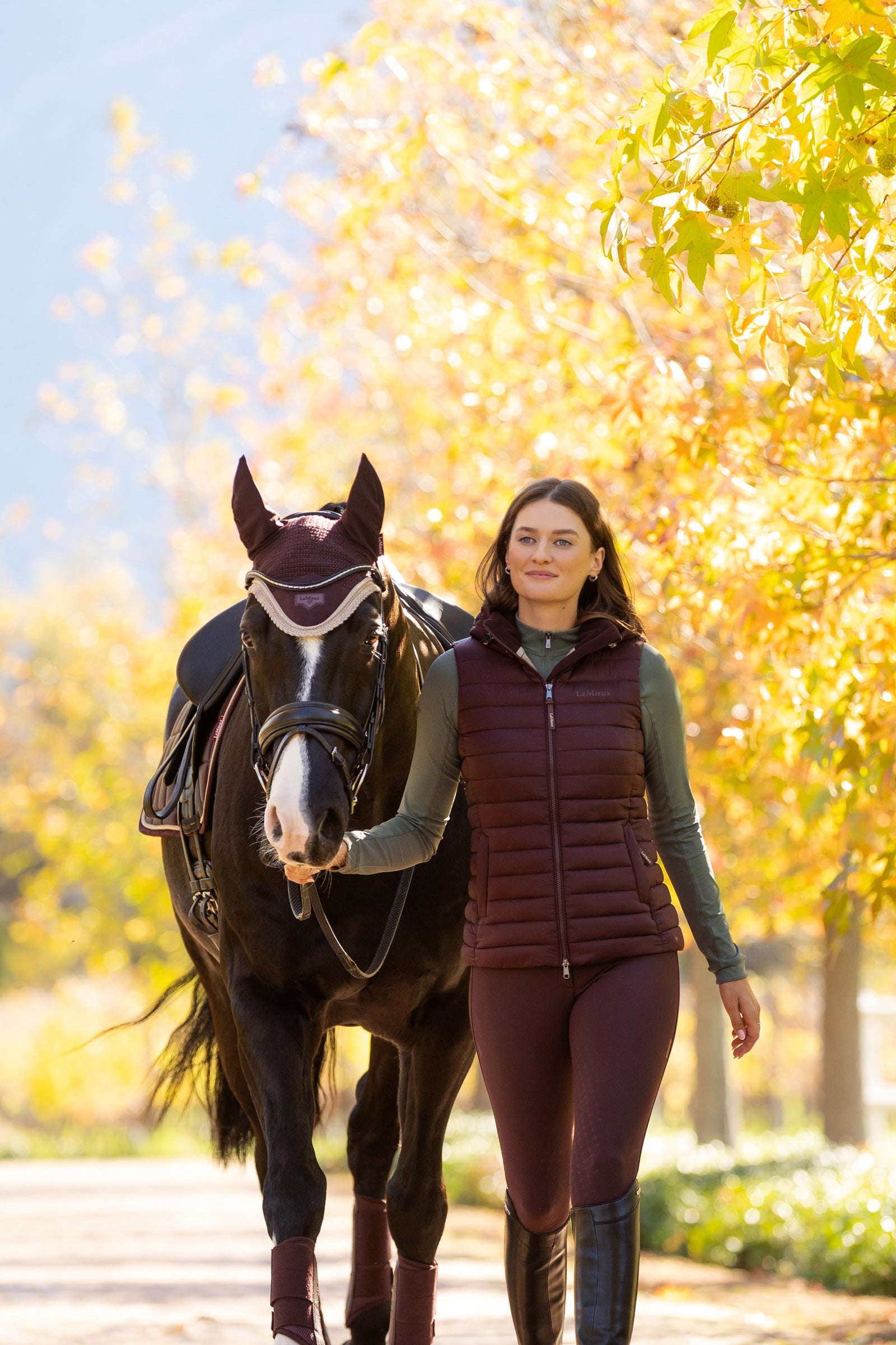 LeMieux Loire Fly Hood Saddle Pads