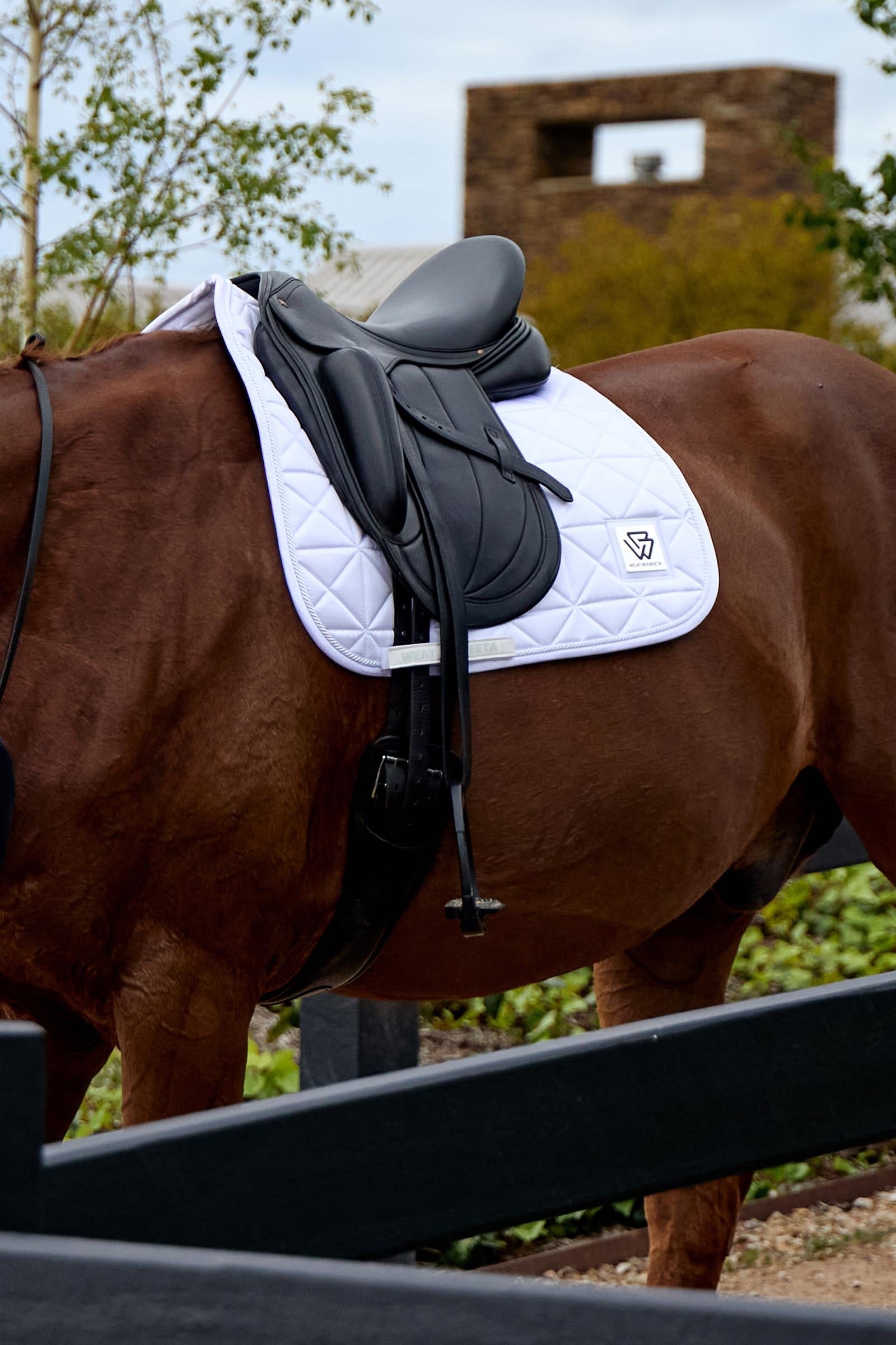 Weatherbeeta Satin Luxe Air-Tec Dressage Saddle Pad Saddle Pads