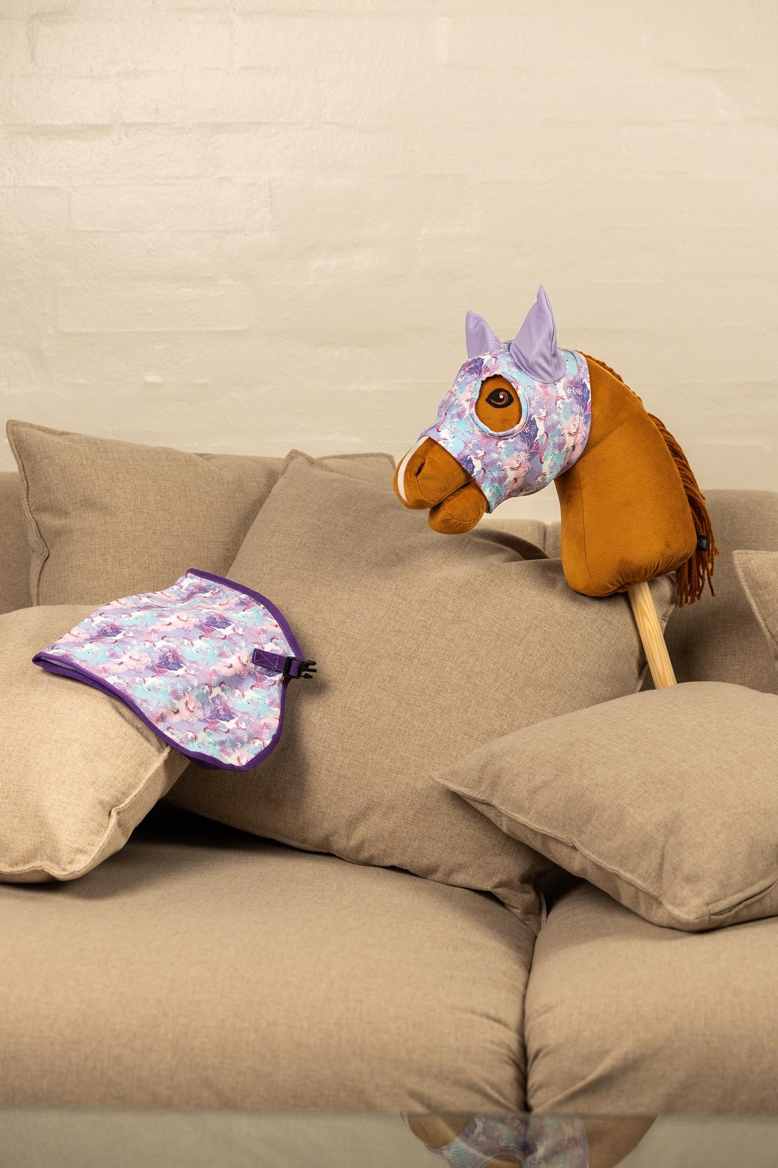 My Hobby Horse Race Mask with Unicorn Print Gifts & Toys