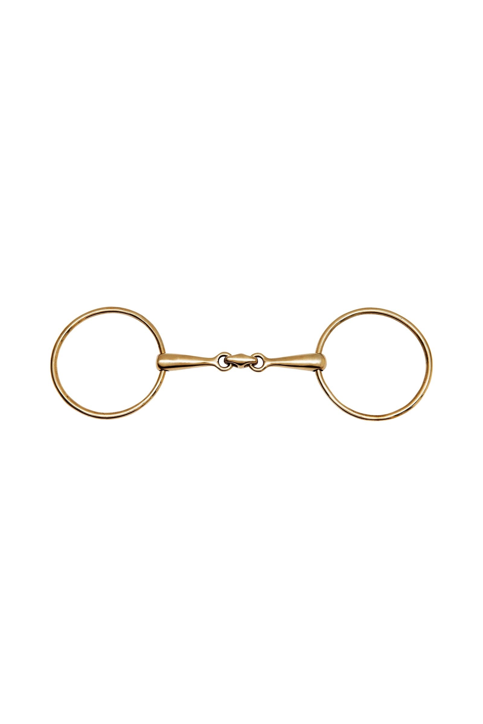Feeling FEELING Thin Anatomical Large Rings Snaffle, German Silver Bett